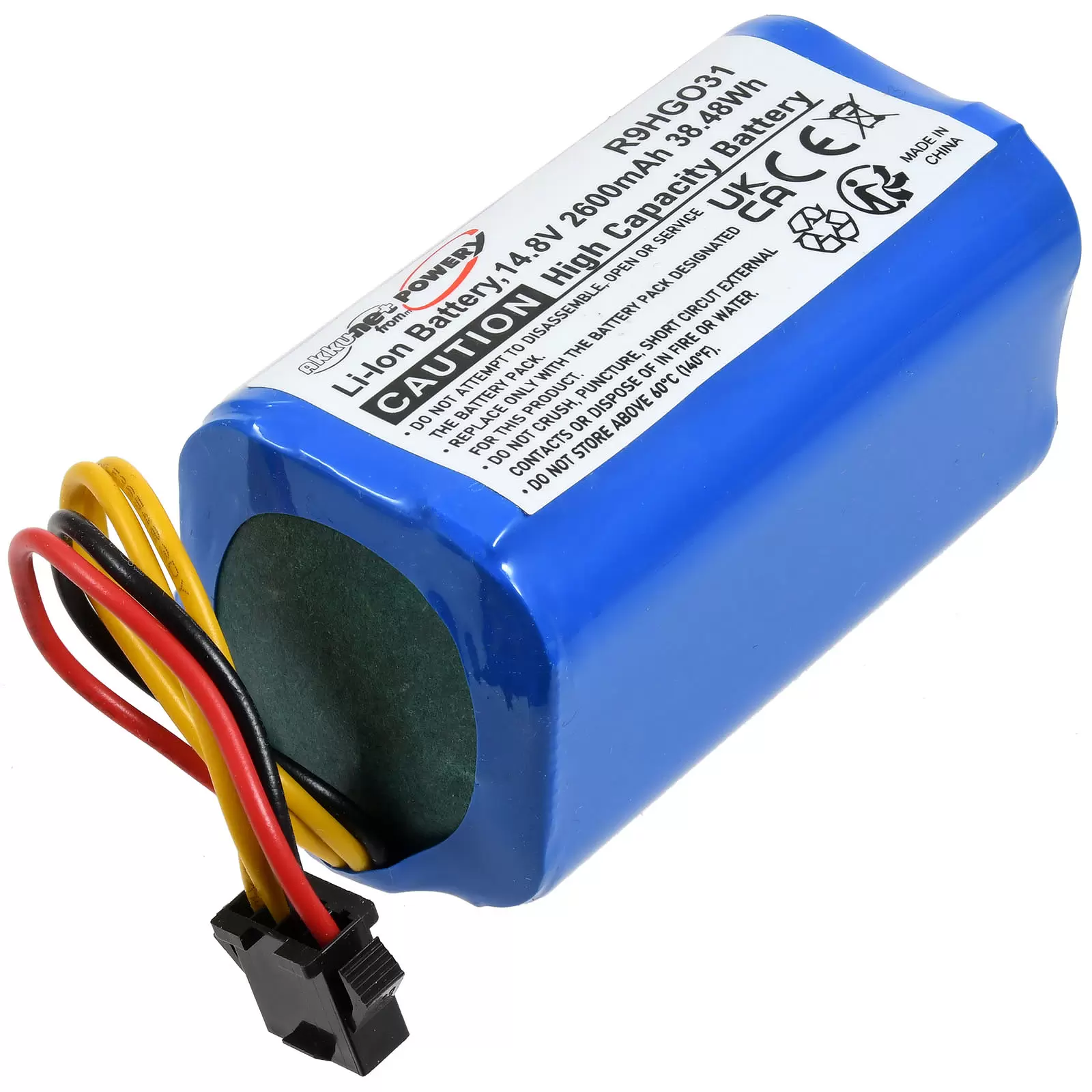 Akku passend für Elfbot C1 D1 M160 T2 Staubsauger Typ FD-CDM-A-L14.4