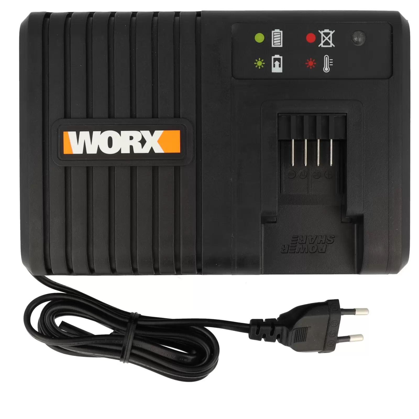 Worx Schnell-Ladegerät WA3867 20V u.a. passend für WG329E.9, WG625E.9, WX1789.9, WX372.9