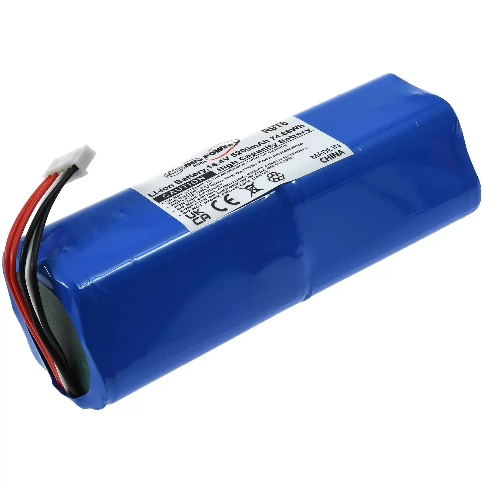 Akku passend für Saugroboter Ecovacs Deebot T8, T8+, T5, Typ S10-Li-144-5200 Akku passend für Saugroboter Ecovacs Deebot T8, T8+, T5, Typ S10-Li-144-5200