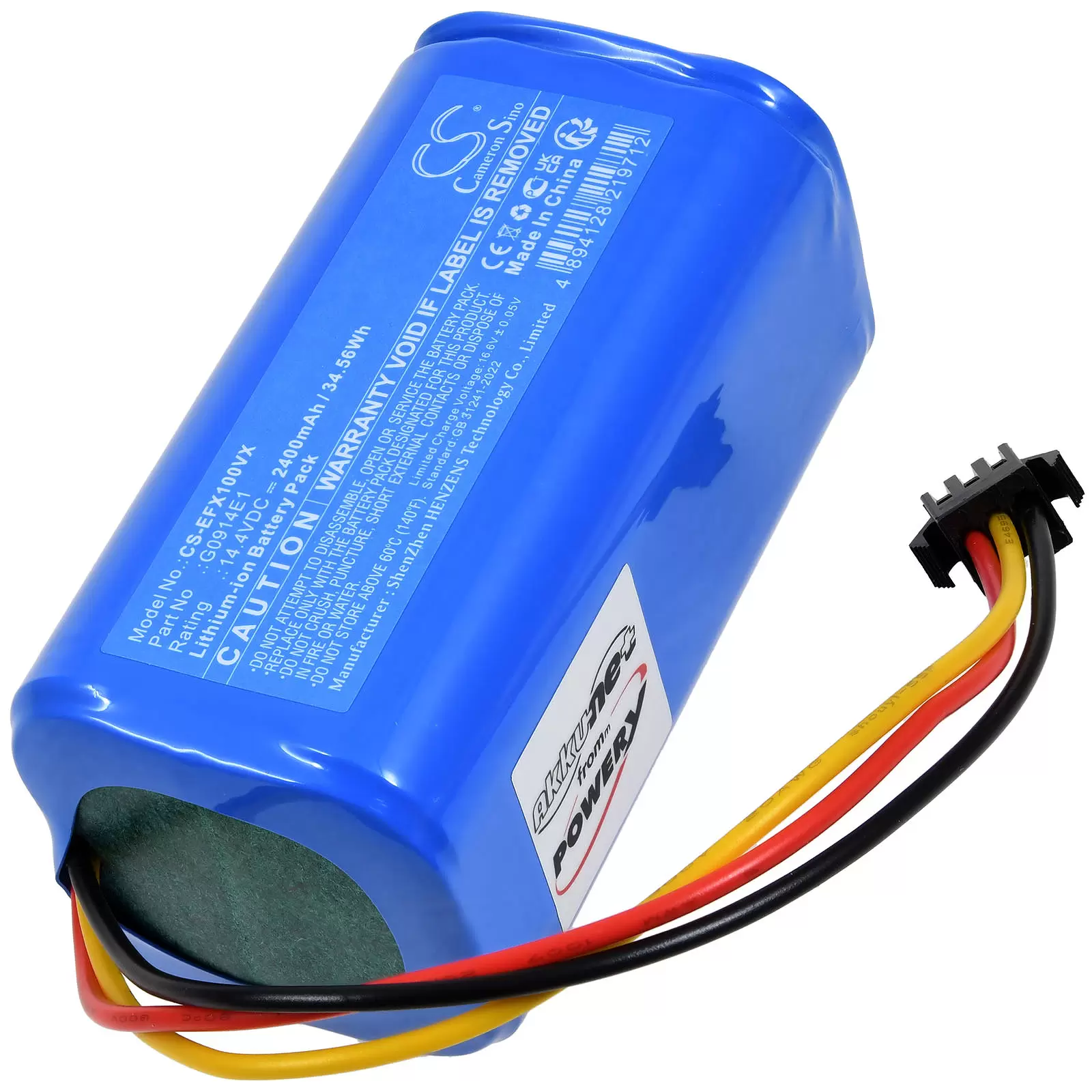 Akku passend für Hand-Staubsauger Kärcher CVH 2 Typ 9.774-316.0