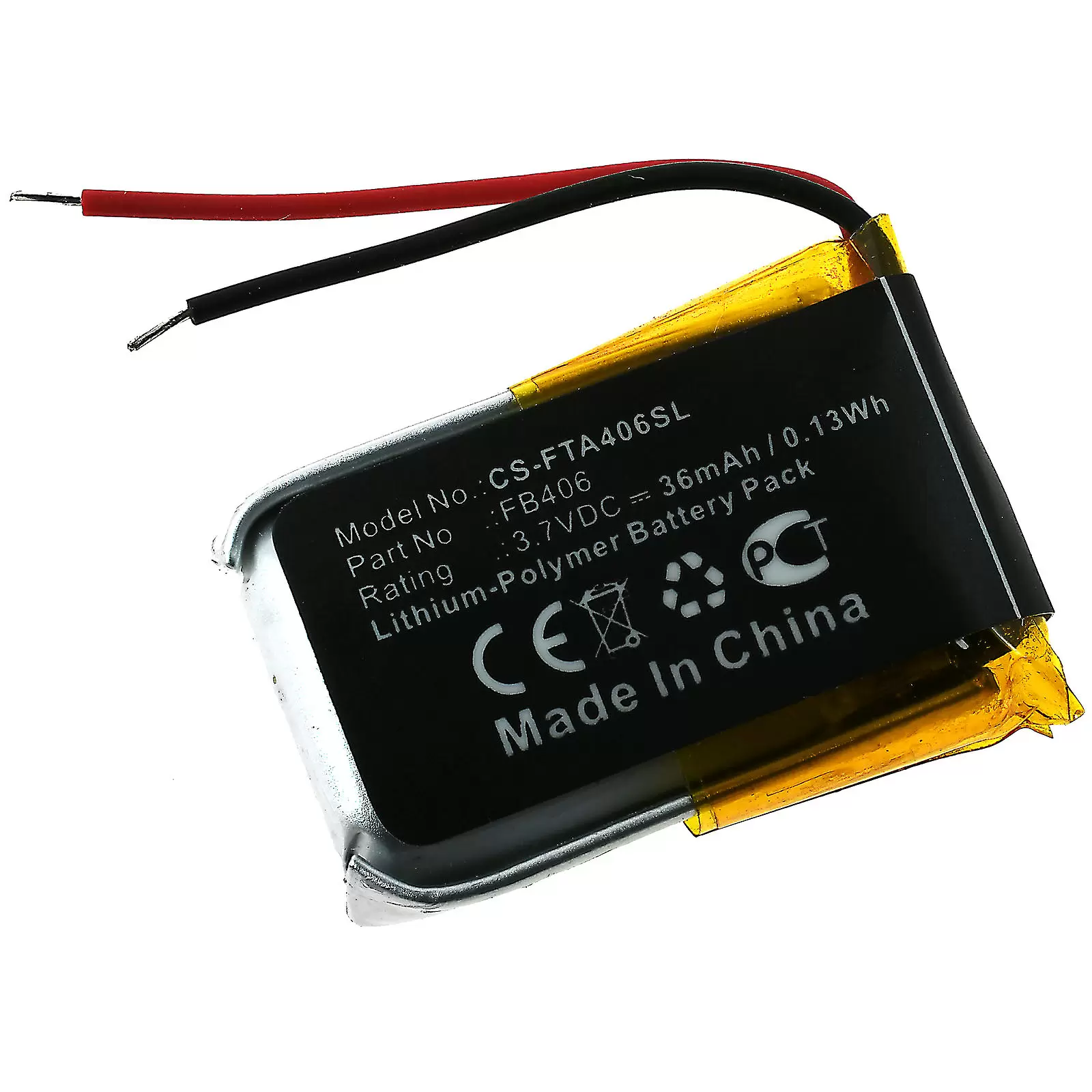 Akku passend für SmartWatch Fitbit Alta, Typ FB406 Akku passend für SmartWatch Fitbit Alta, Typ FB406