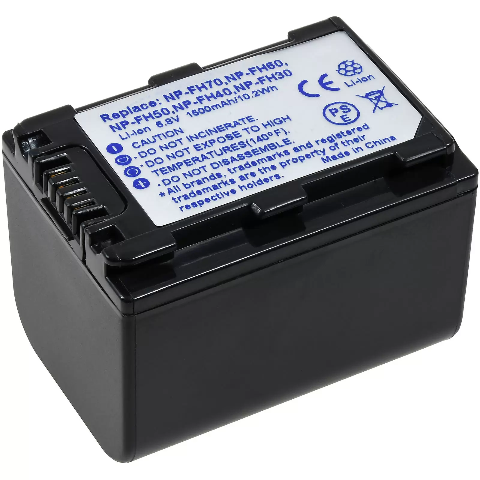 Akku für Video Sony NP-FH50/ NP-FH70 Akku für Video Sony NP-FH50/ NP-FH70