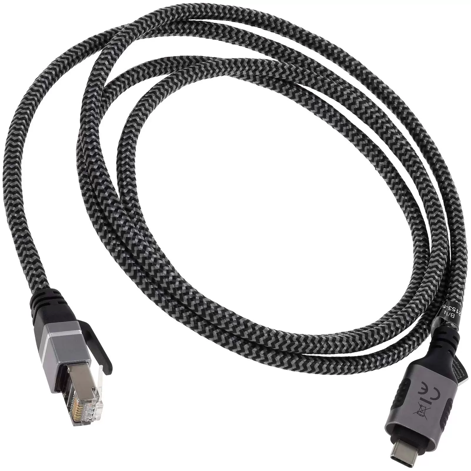goobay Ethernet Kabel USB-C 3.1 auf RJ45 1,5 m