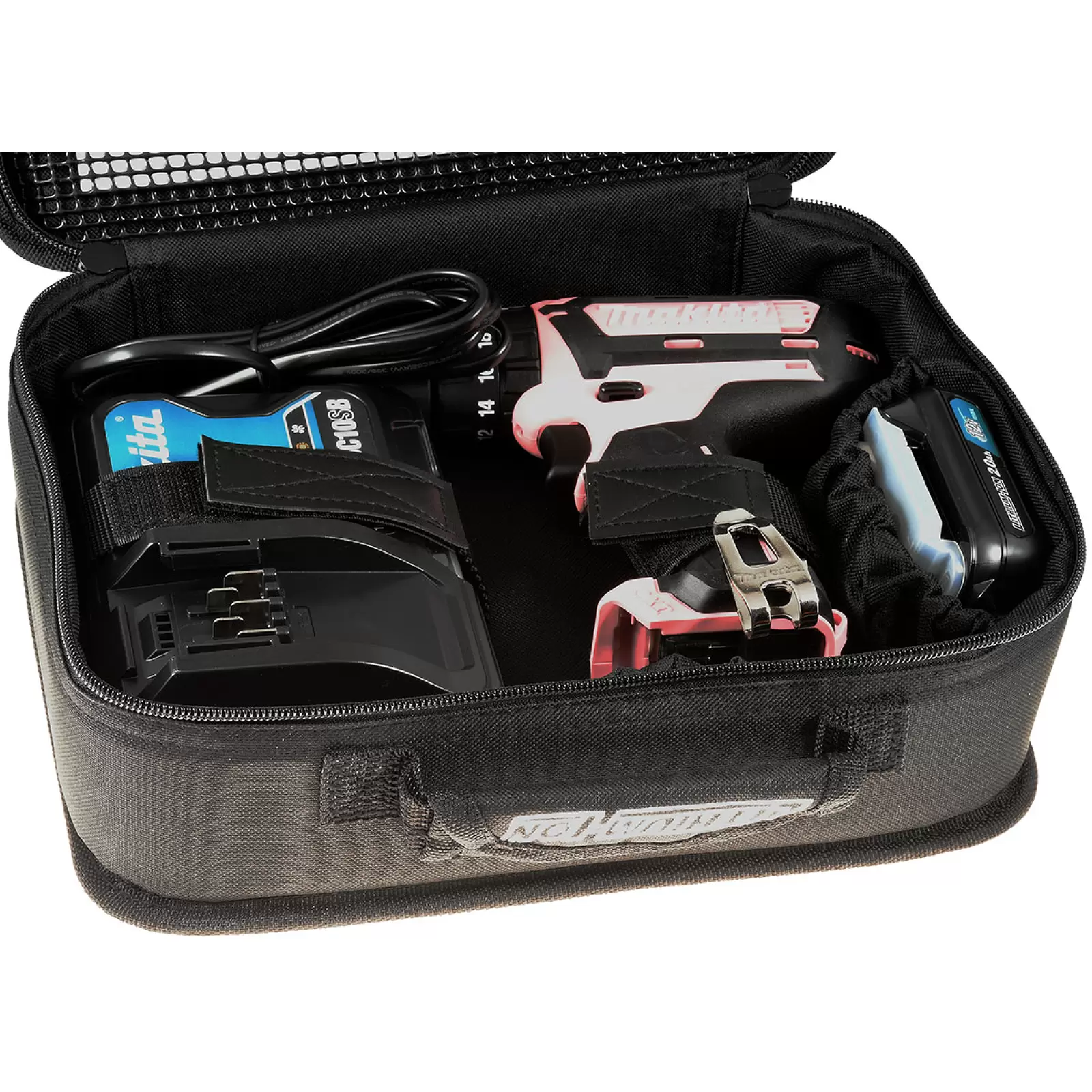 Makita Akku-Schlagbohrschrauber Set HP333DSAP1 Pink 12V, 24W, inkl. Transporttasche und Bits