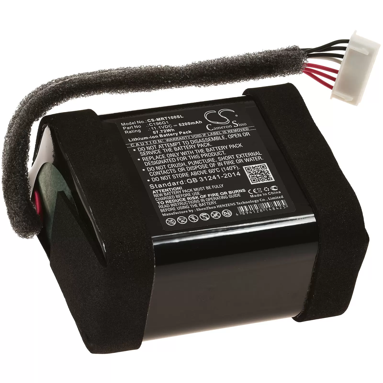 Akku passend für Lautsprecher Marshall Tufton, Typ C196G1 Akku passend für Lautsprecher Marshall Tufton, Typ C196G1