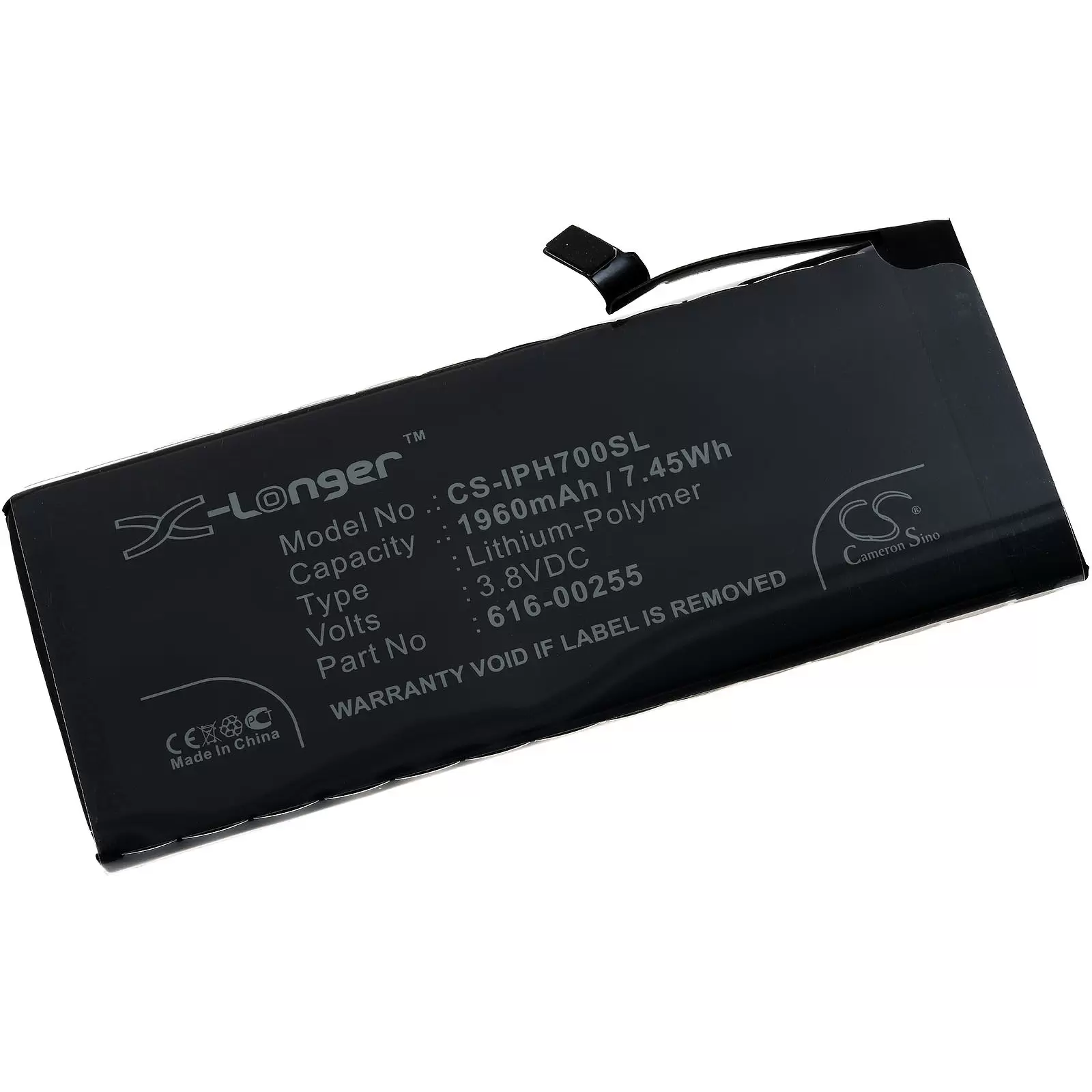 Akku für Apple iPhone 7 / A1660 / Typ 616-00255 Akku für Apple iPhone 7 / A1660 / Typ 616-00255