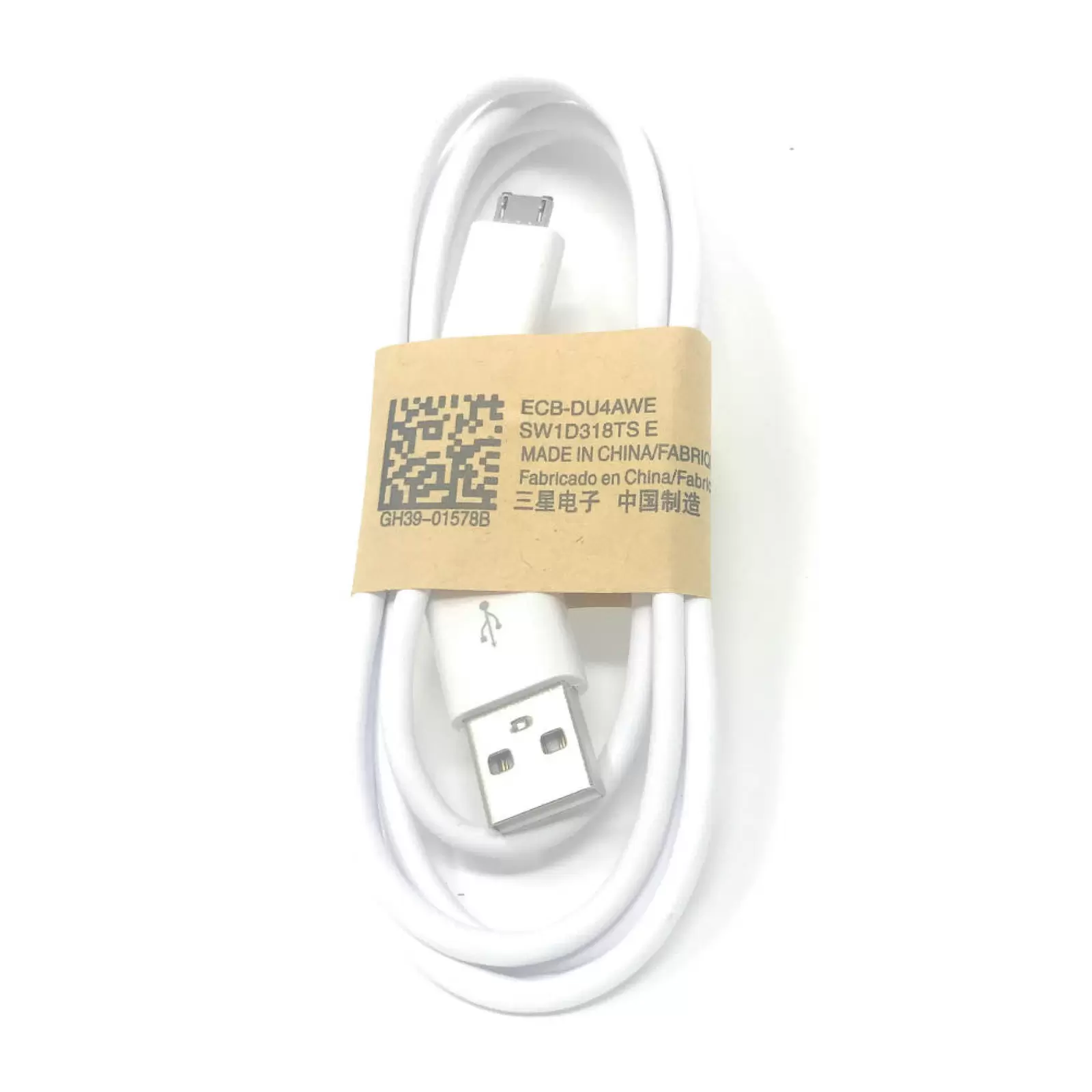 Original Samsung USB-Lade-Kabel / Daten-Kabel für Samsung Galaxy S3 / S3 Mini Weiß 1m