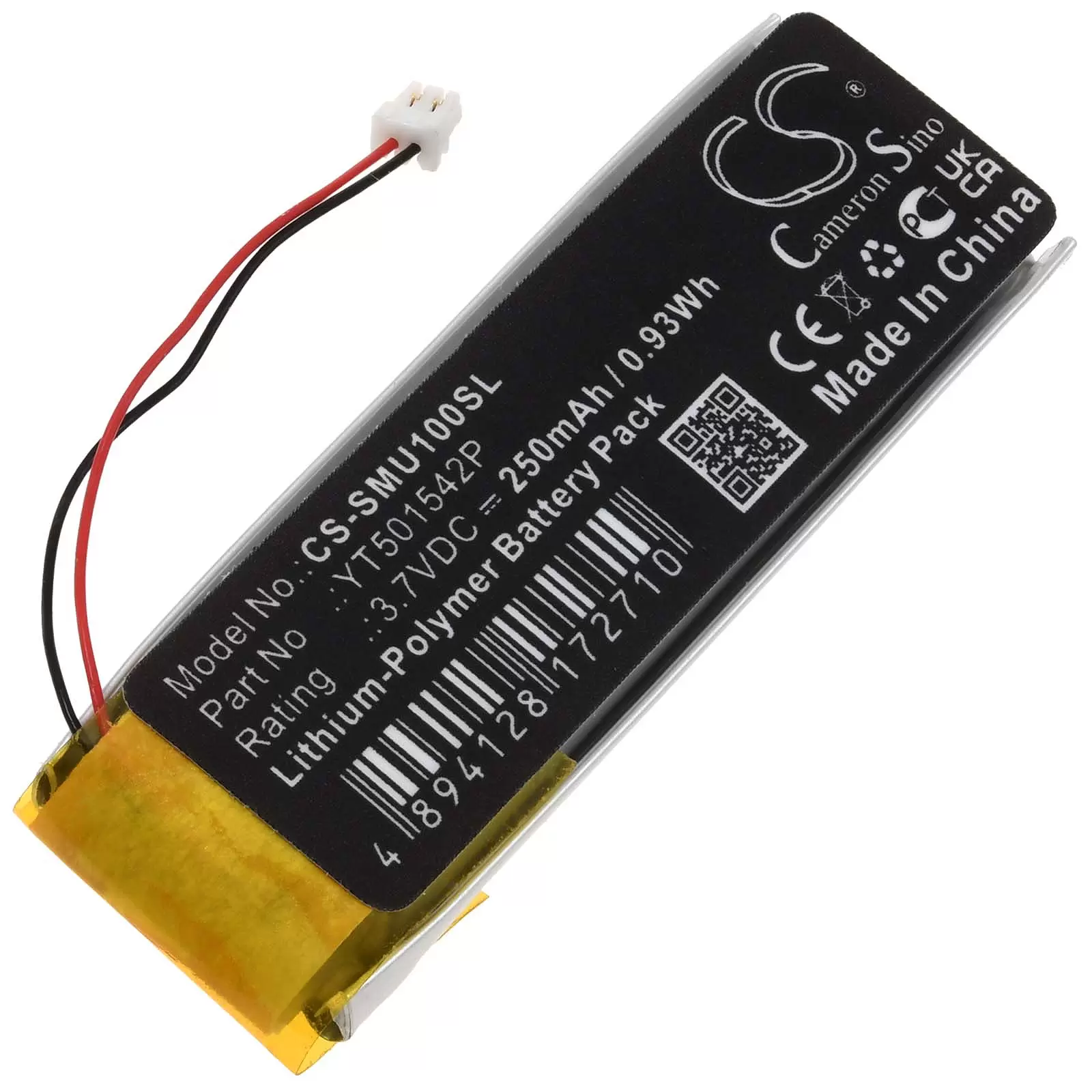 Akku passend für Bluetooth-Headset Sena 10U Typ YT501542P Akku passend für Bluetooth-Headset Sena 10U Typ YT501542P