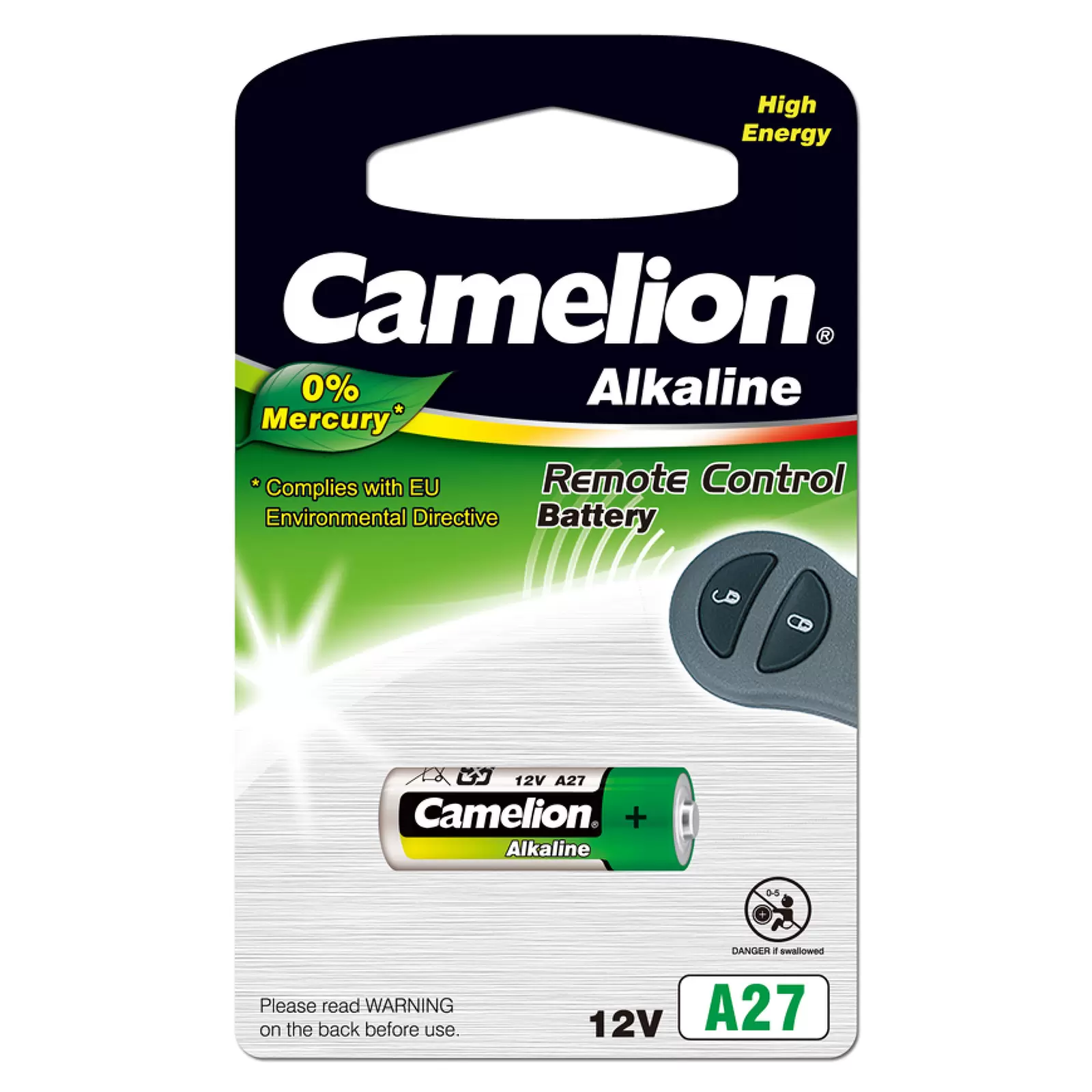 Camelion LR27A 1er Blister A27-BP Camelion LR27A 1er Blister A27-BP