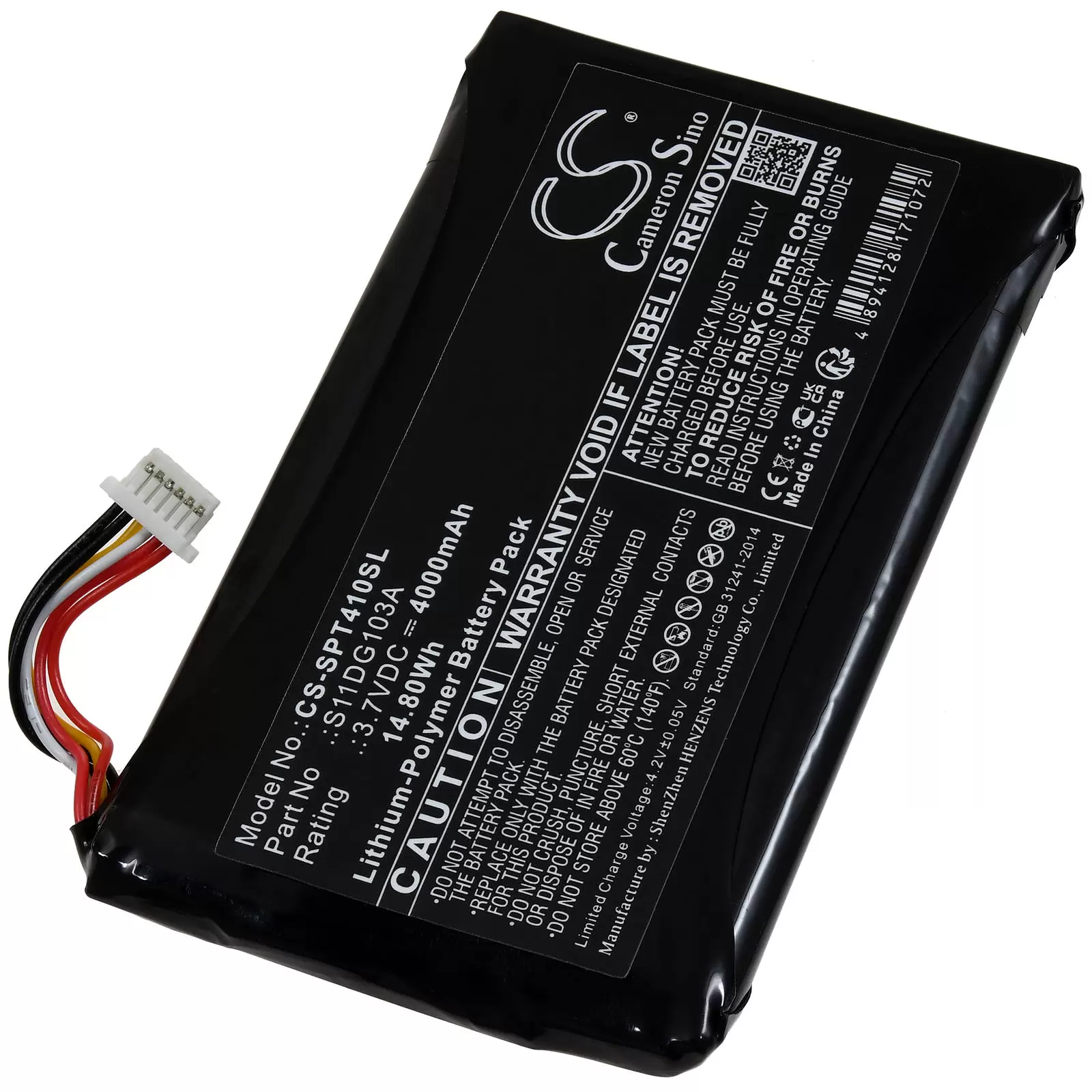 Akku passend für GPS-Messgerät Trimble Juno 5 Juno T41 Juno T45 Slate Typ S11DG103A