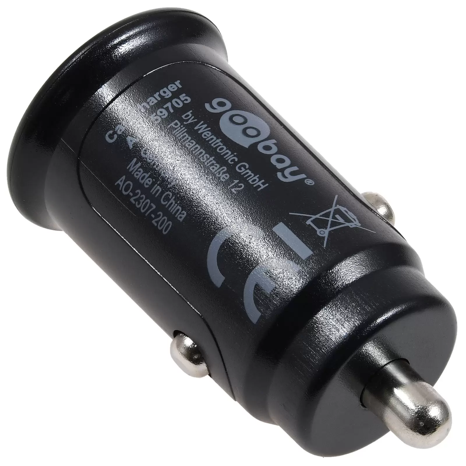 goobay Dual-USB-C PD Auto-Schnellladegerät 30 W