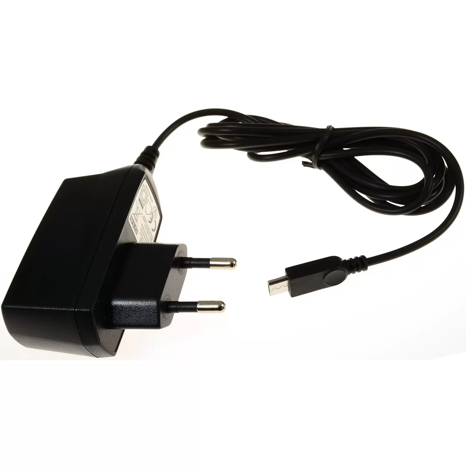 Powery Ladegerät/Netzteil mit Micro-USB 1A Powery Ladegerät/Netzteil mit Micro-USB 1A