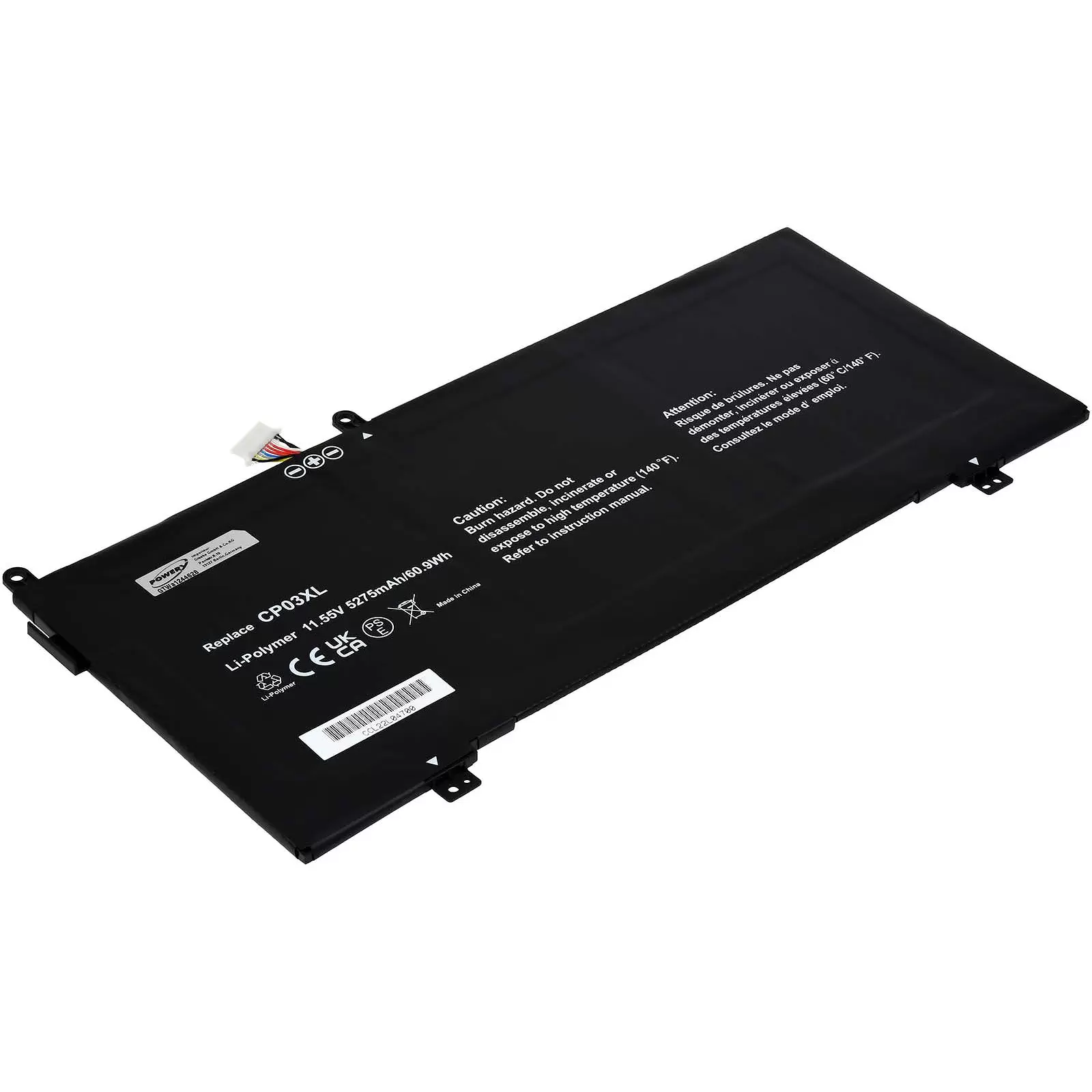 Akku passend für Laptop HP Spectre X360 Convertible / X360 13-ae002tu / X360 13-ae005tu / Typ CP03XL Akku passend für Laptop HP Spectre X360 Convertible / X360 13-ae002tu / X360 13-ae005tu / Typ CP03XL