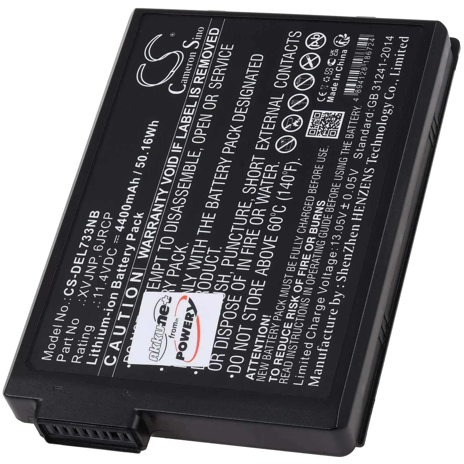 Akku passend für Outdoor-Laptop Dell Latitude 7330 Rugged 5430 Rugged Typ XVJNP Akku passend für Outdoor-Laptop Dell Latitude 7330 Rugged 5430 Rugged Typ XVJNP