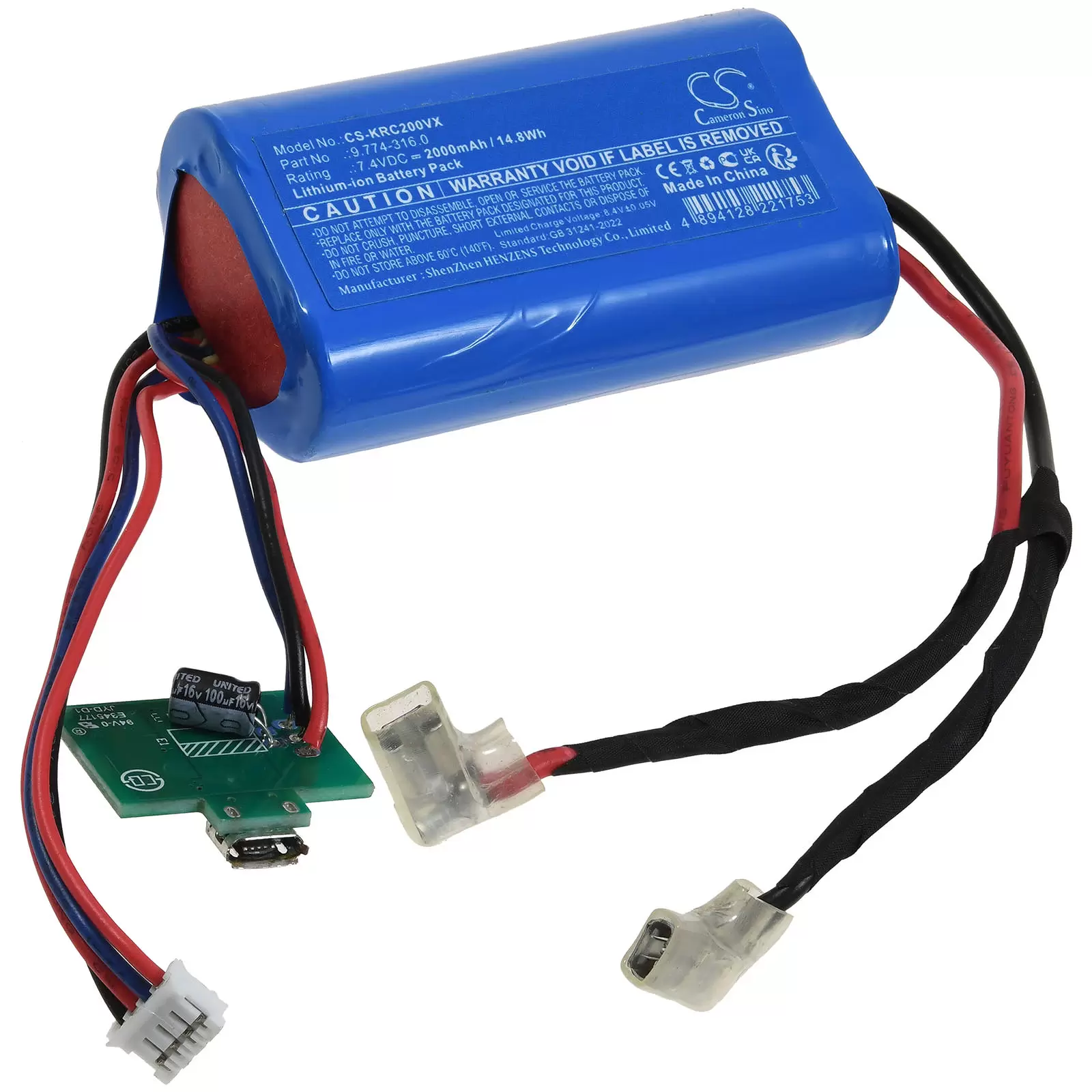 Akku passend für Hand-Staubsauger Kärcher CVH 2 Typ 9.774-316.0 Akku passend für Hand-Staubsauger Kärcher CVH 2 Typ 9.774-316.0