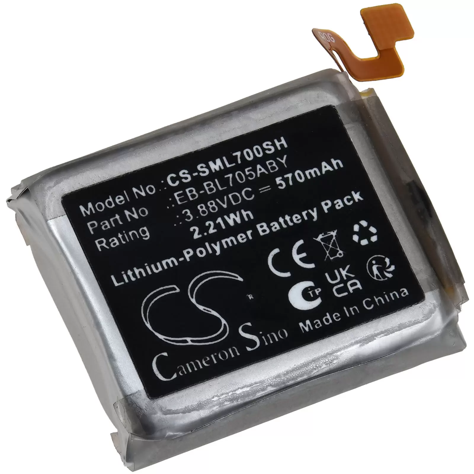 Akku passend für Samsung Galaxy Watch Ultra 47mm SM-L705 Smartwatch Typ EB-BL705ABY