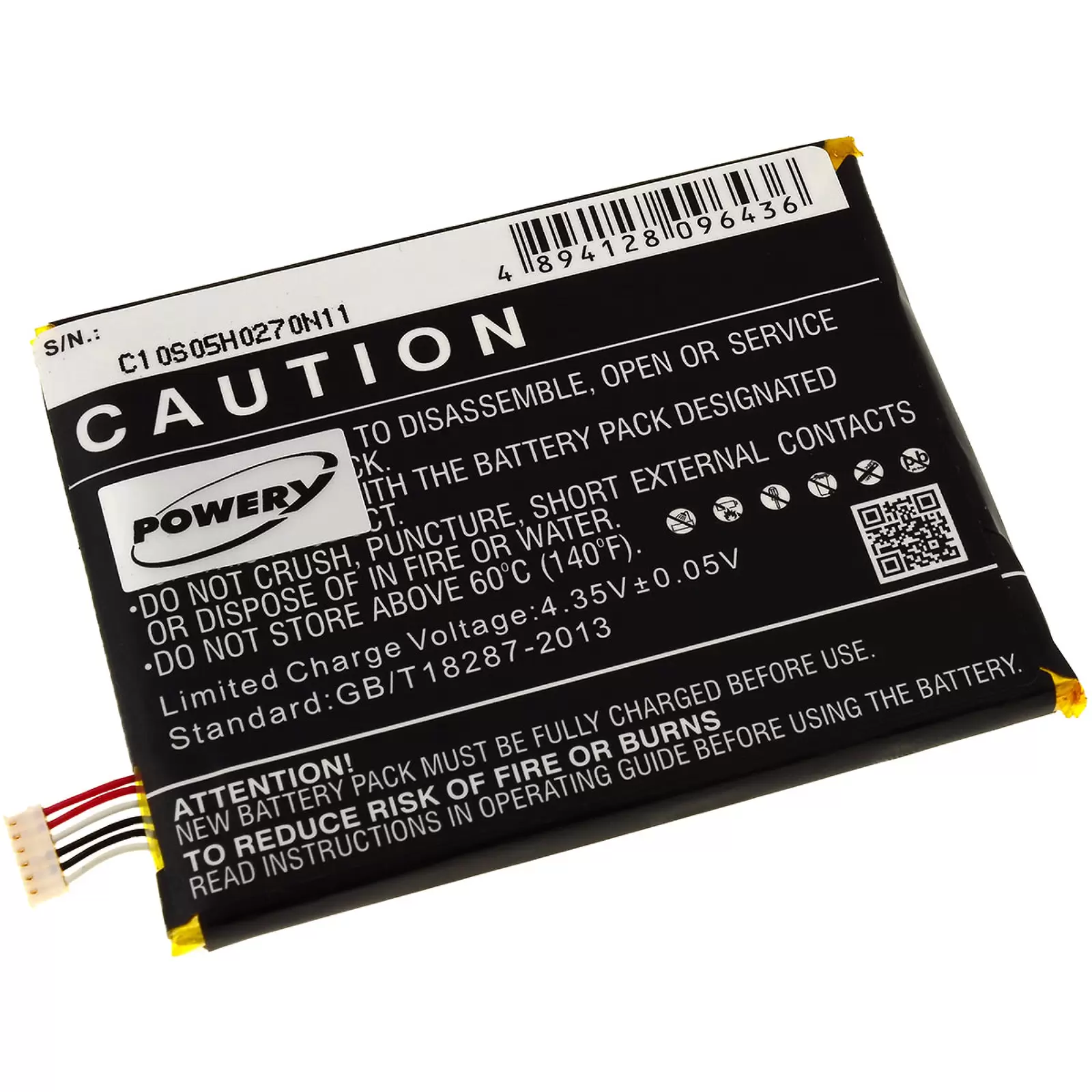 Akku für Alcatel OT-7045 / Typ TLp030B2 Akku für Alcatel OT-7045 / Typ TLp030B2