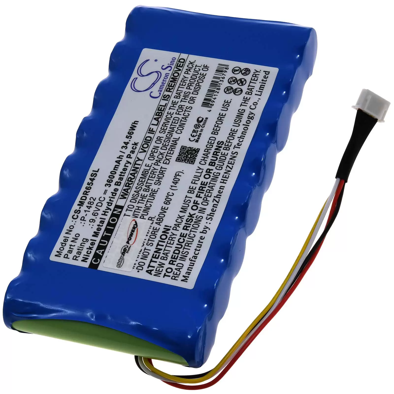 Akku passend für Netz- und Leistungsanalysator Chauvin Arnoux C.A. 8332B 8334B Typ 91504301 Akku passend für Netz- und Leistungsanalysator Chauvin Arnoux C.A. 8332B 8334B Typ 91504301