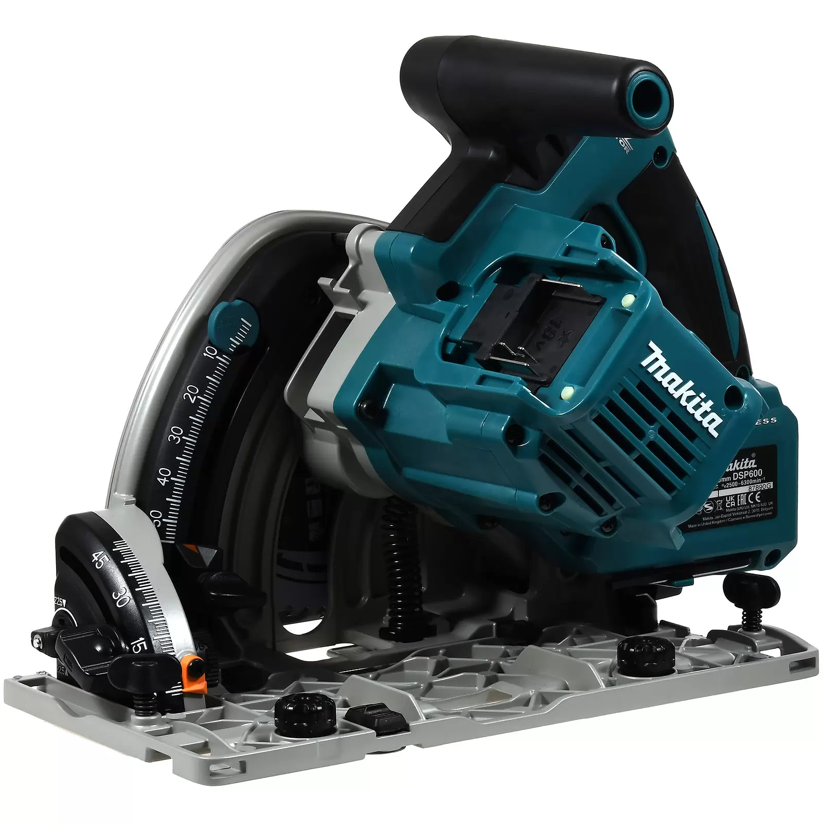 Makita DSP600Z Tauchsäge, Kreissäge 165mm, ohne Akku 1200W 36V