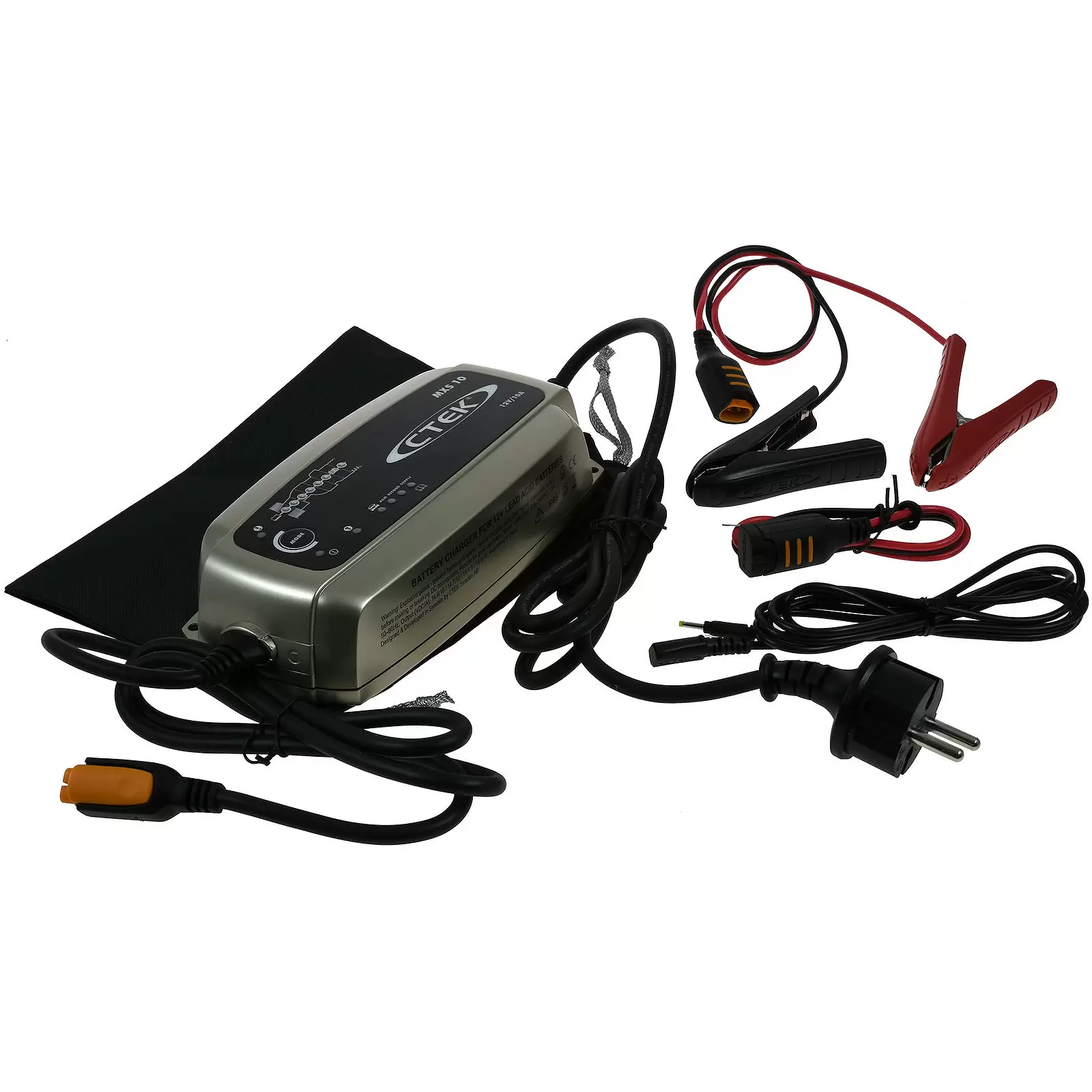 CTEK MXS 10 Batterie-Ladegerät, vollautomatisch u.a. für Auto, Caravan, Boot 12V 10A EU