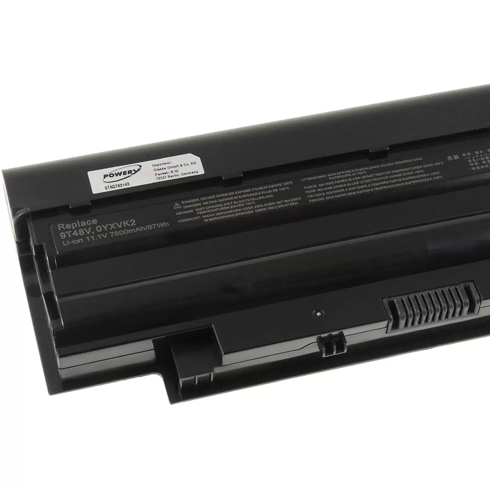 Akku für Dell Inspiron 13R Serie/ Inspiron 14R/ Inspiron 15R/ Typ 312-0234 6600mAh