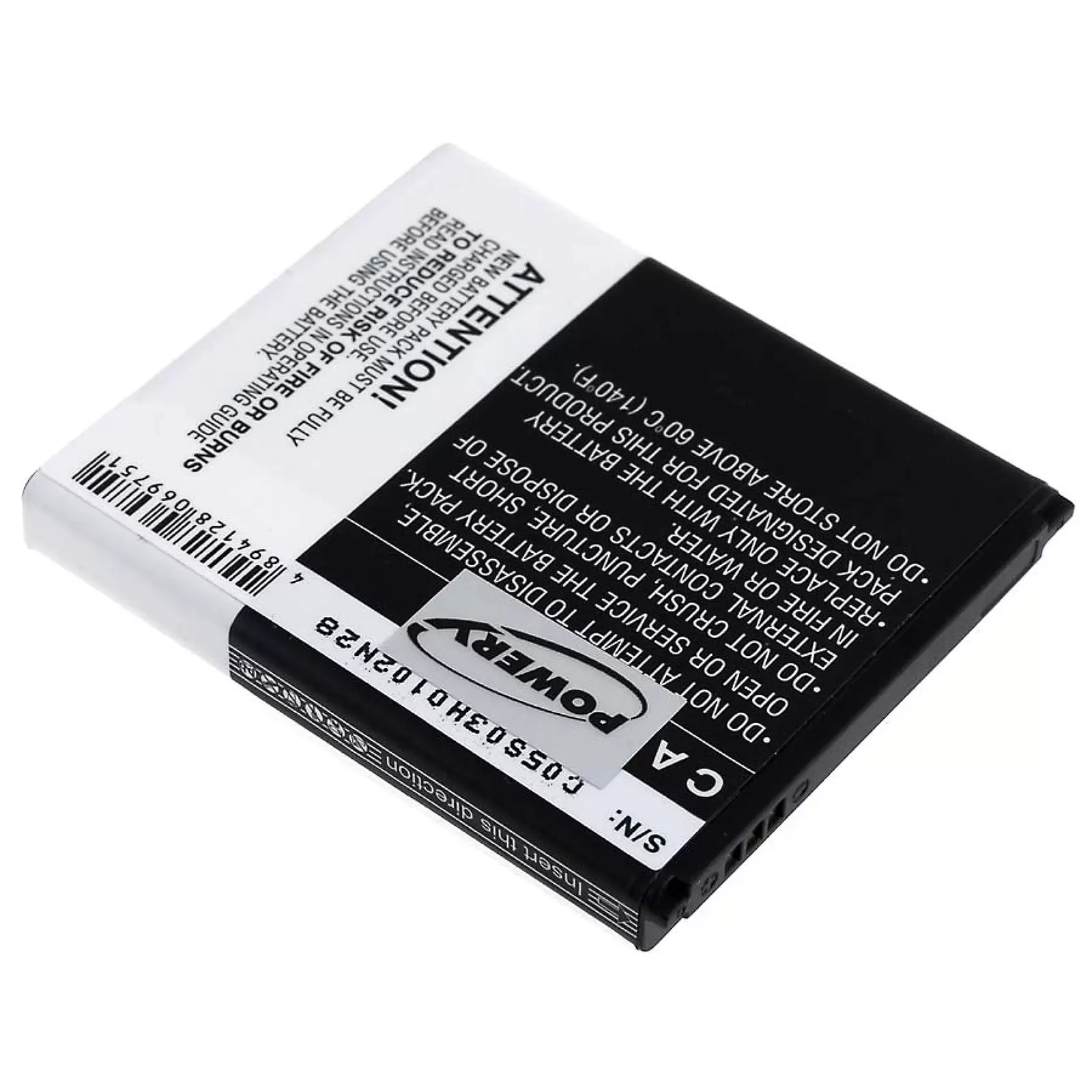 Akku für Samsung Galaxy S3 mini/ GT-I8190 / Typ EB-FIM7FLU 3000mAh