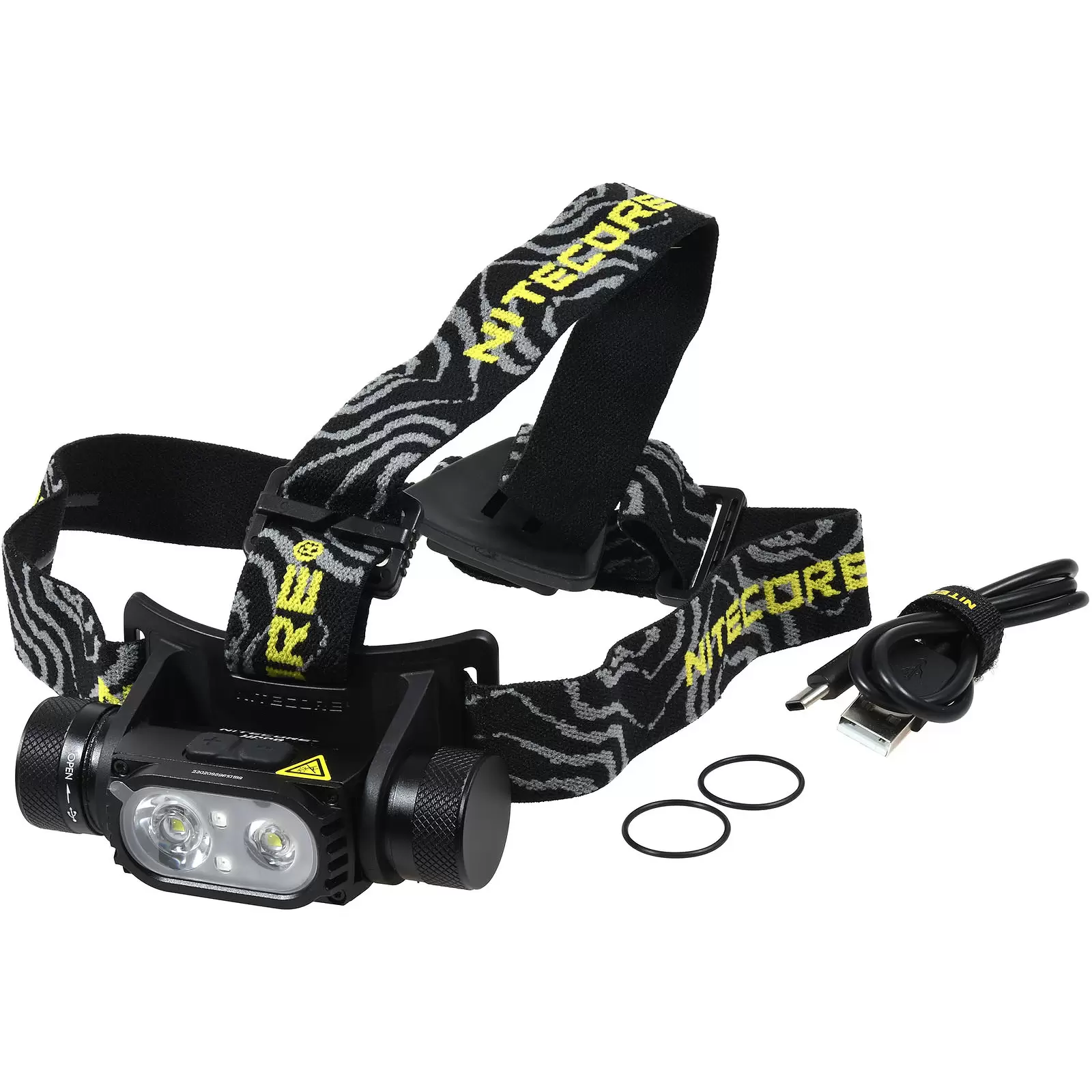 Nitecore HC68 Kopf- Stirnlampe 2000 Lumen, e-Focus