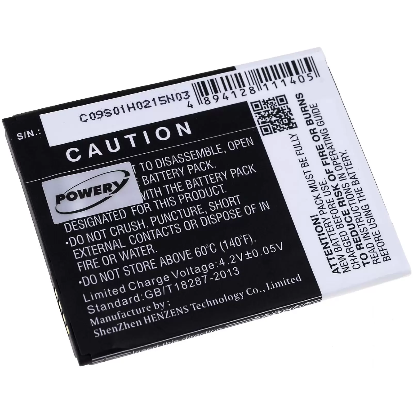 Akku für Archos 50c Oxygen / Typ AC2000A2 Akku für Archos 50c Oxygen / Typ AC2000A2