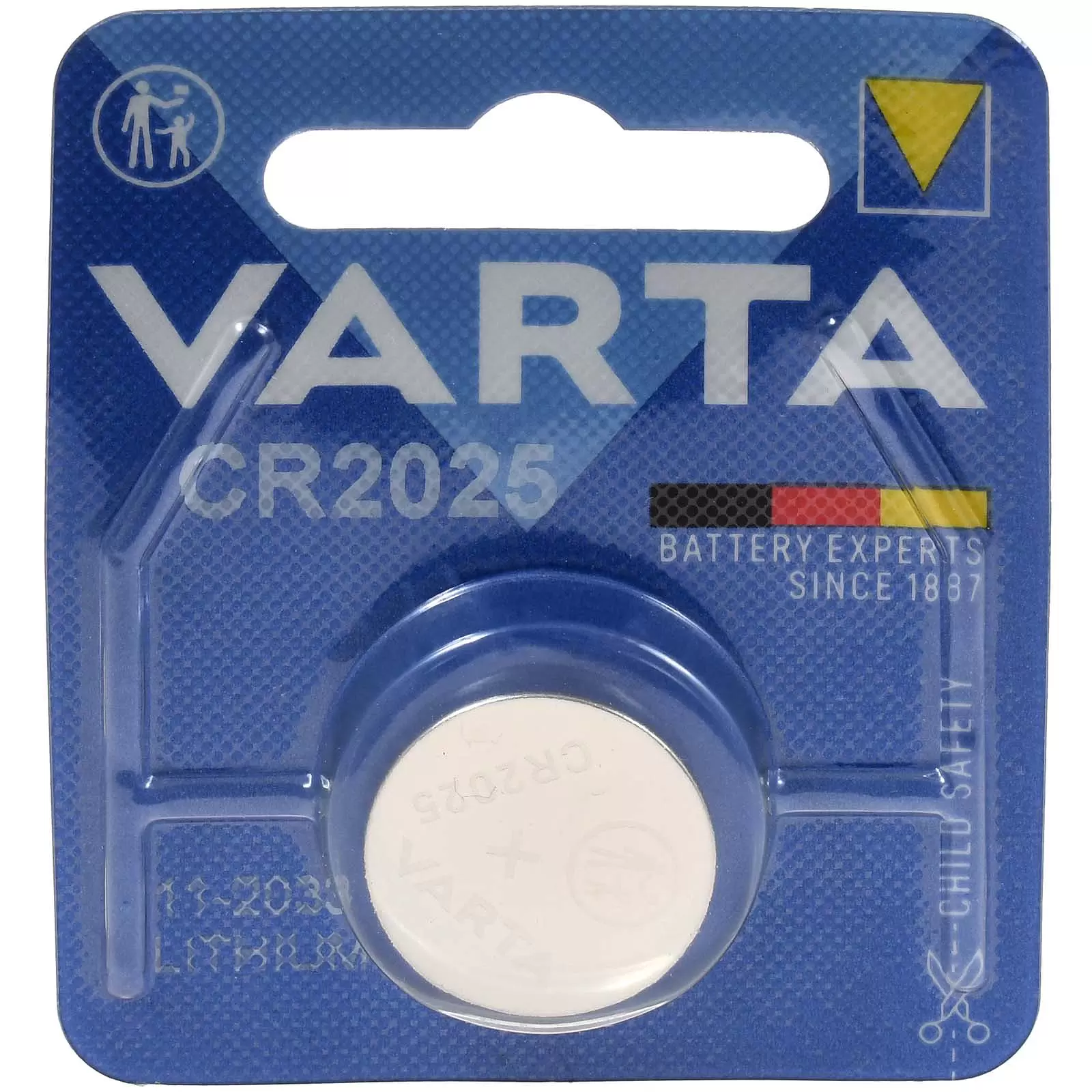 Varta Lithium Knopfzelle CR2025 DL2025 1er Blister Varta Lithium Knopfzelle CR2025 DL2025 1er Blister