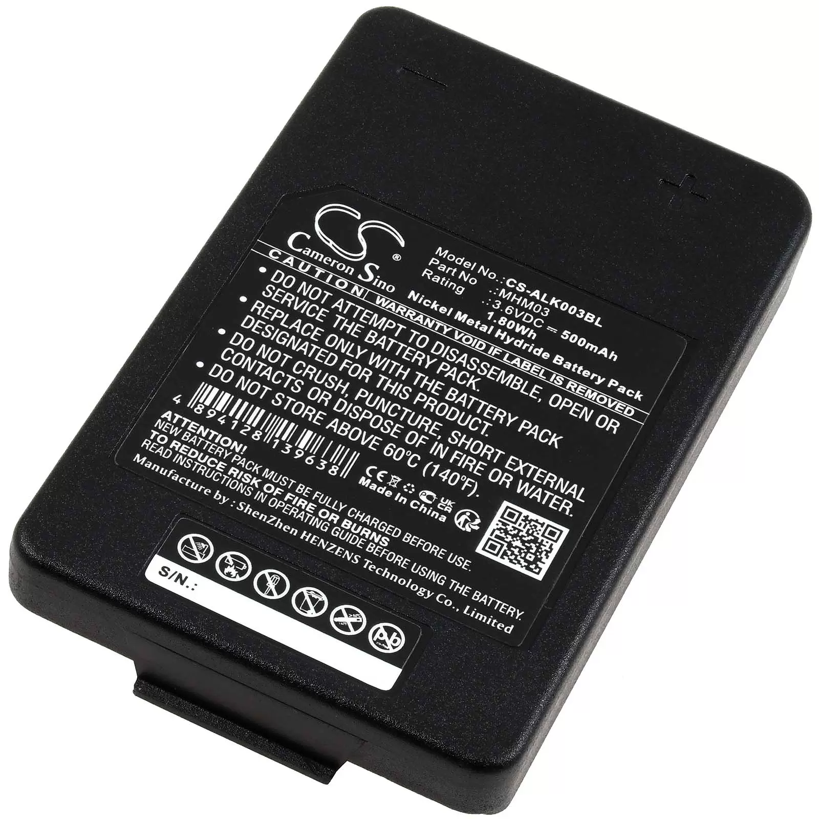 Akku passend für Kransteuerung Autec LK NEO Typ MHM03 Akku passend für Kransteuerung Autec LK NEO Typ MHM03