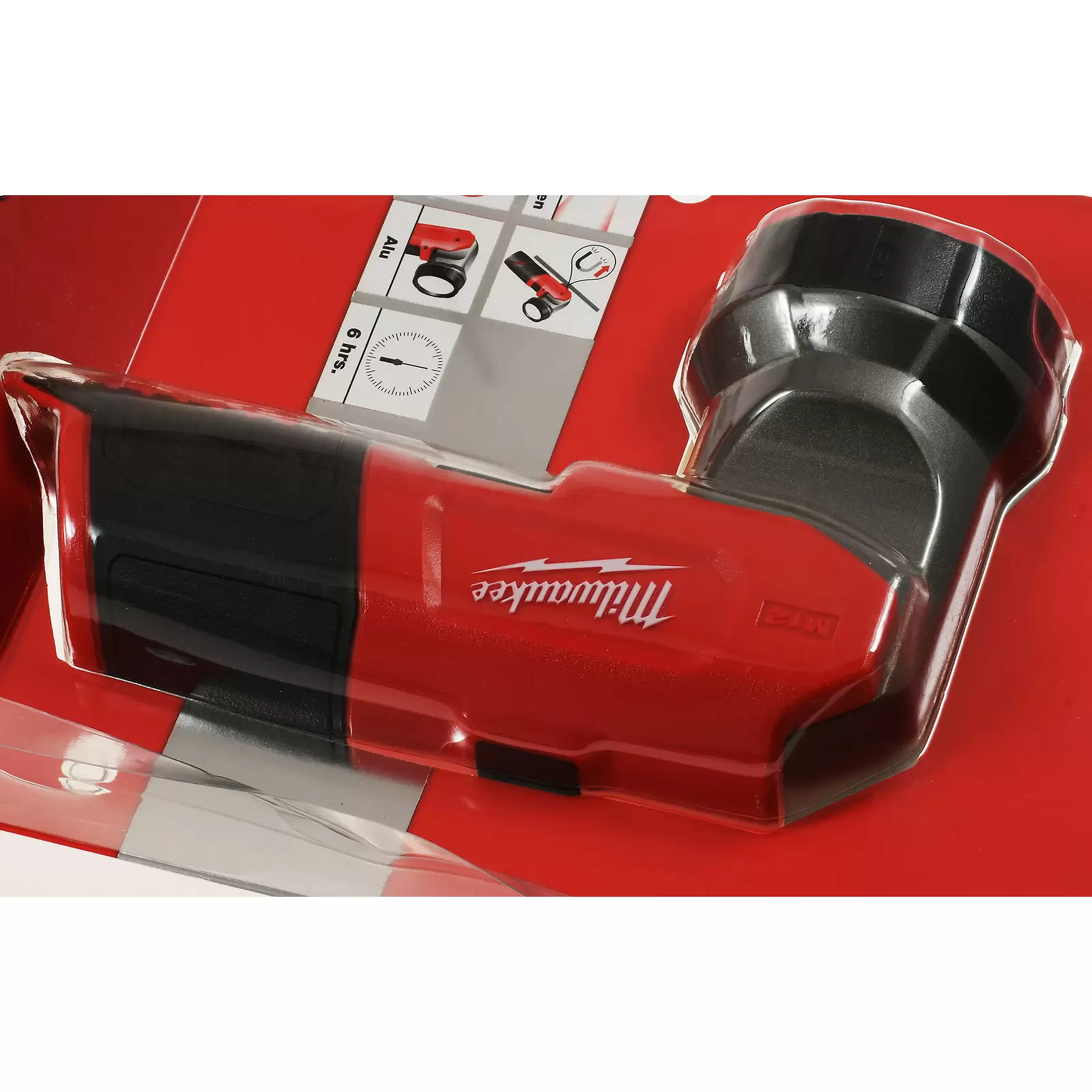 Milwaukee M12 T LED Taschenlampe, Hand-Leuchte, Akku-Lampe 120 Lumen, ohne Akku