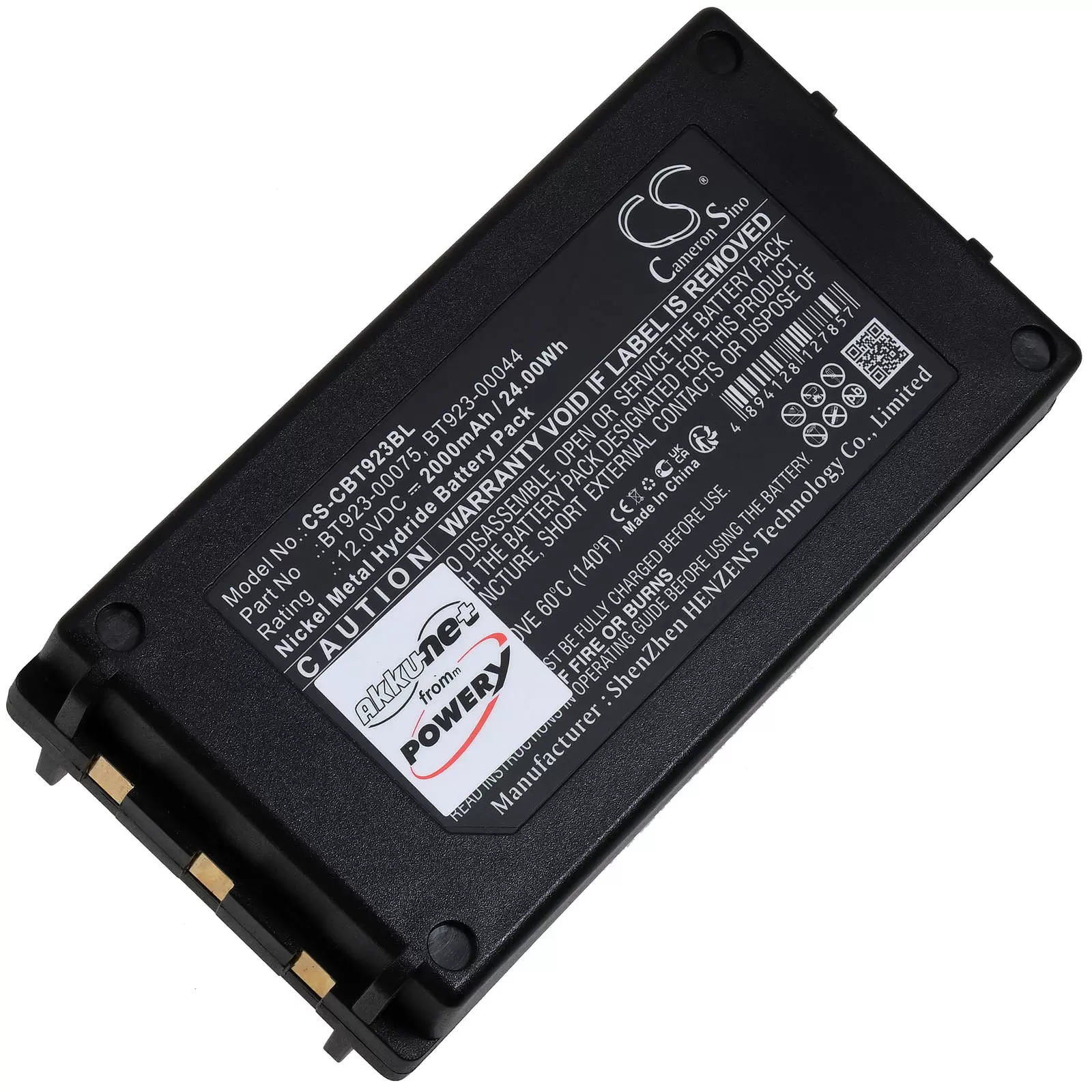 Akku für Kran-Funkfernsteuerung Cattron Theimeg Easy / Mini / TH-EC 30 / Typ BT 923-00075 Akku für Kran-Funkfernsteuerung Cattron Theimeg Easy / Mini / TH-EC 30 / Typ BT 923-00075
