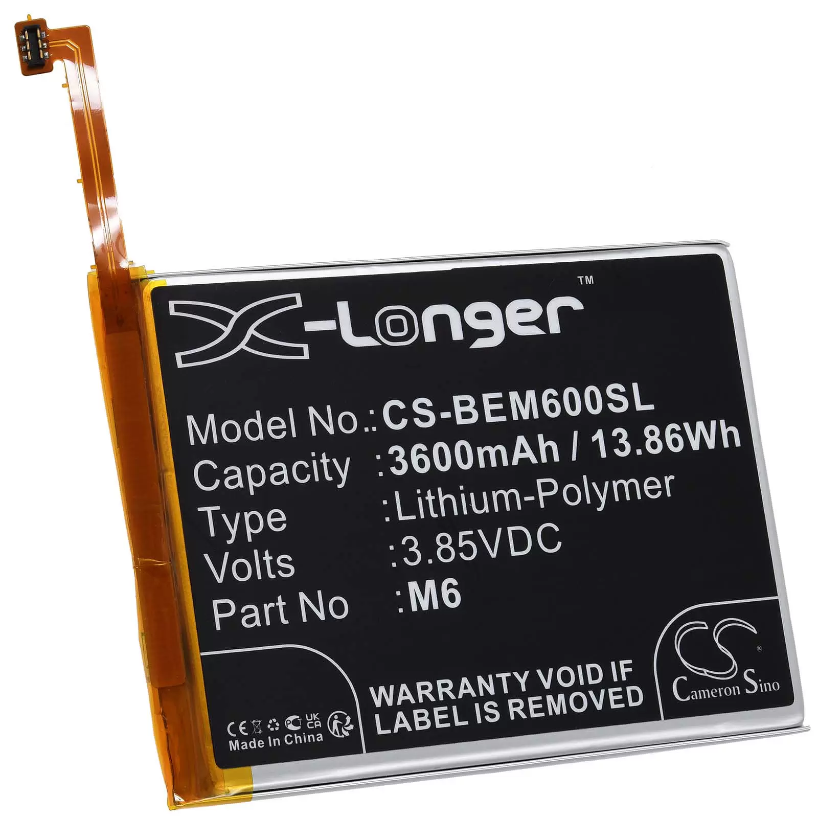 Akku passend für Handy Beafon M6 Premium Typ M6 Akku passend für Handy Beafon M6 Premium Typ M6