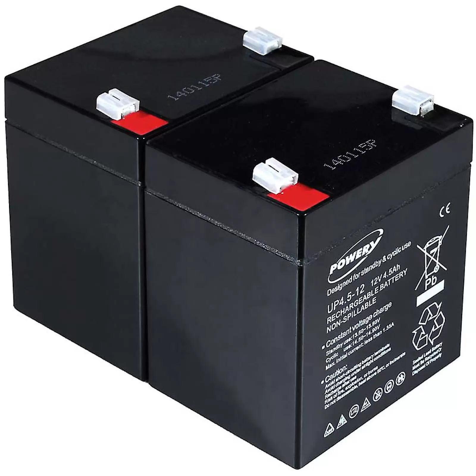 Powery Blei-Gel-Akku für APC RBC20 Powery Blei-Gel-Akku für APC RBC20