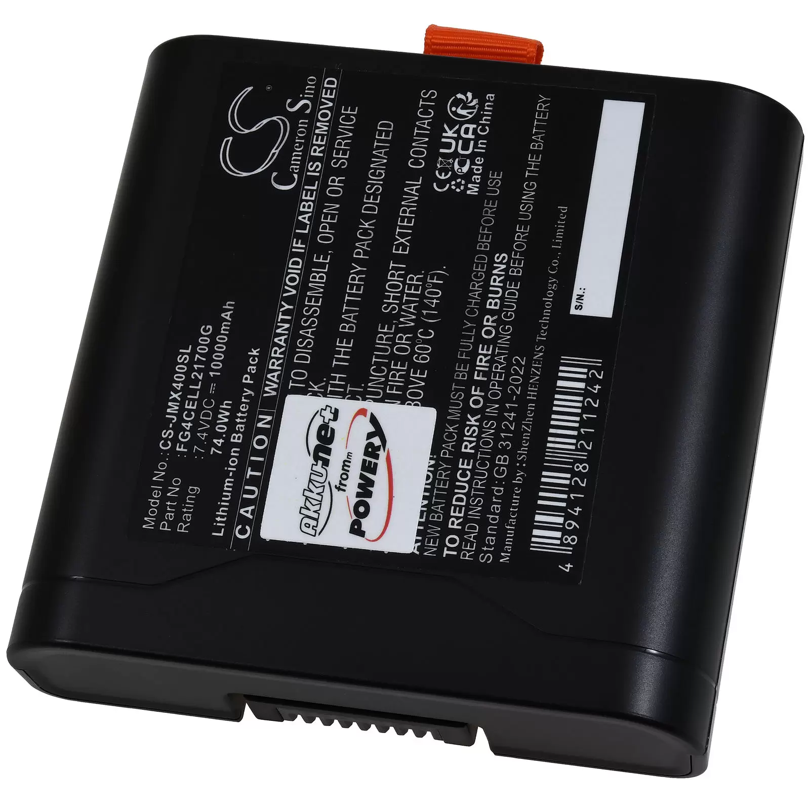Akku passend für Bluetooth-Lautsprecher JBL PartyBox Club 320 PartyBox Stage 320 Typ FG4CELL21700G