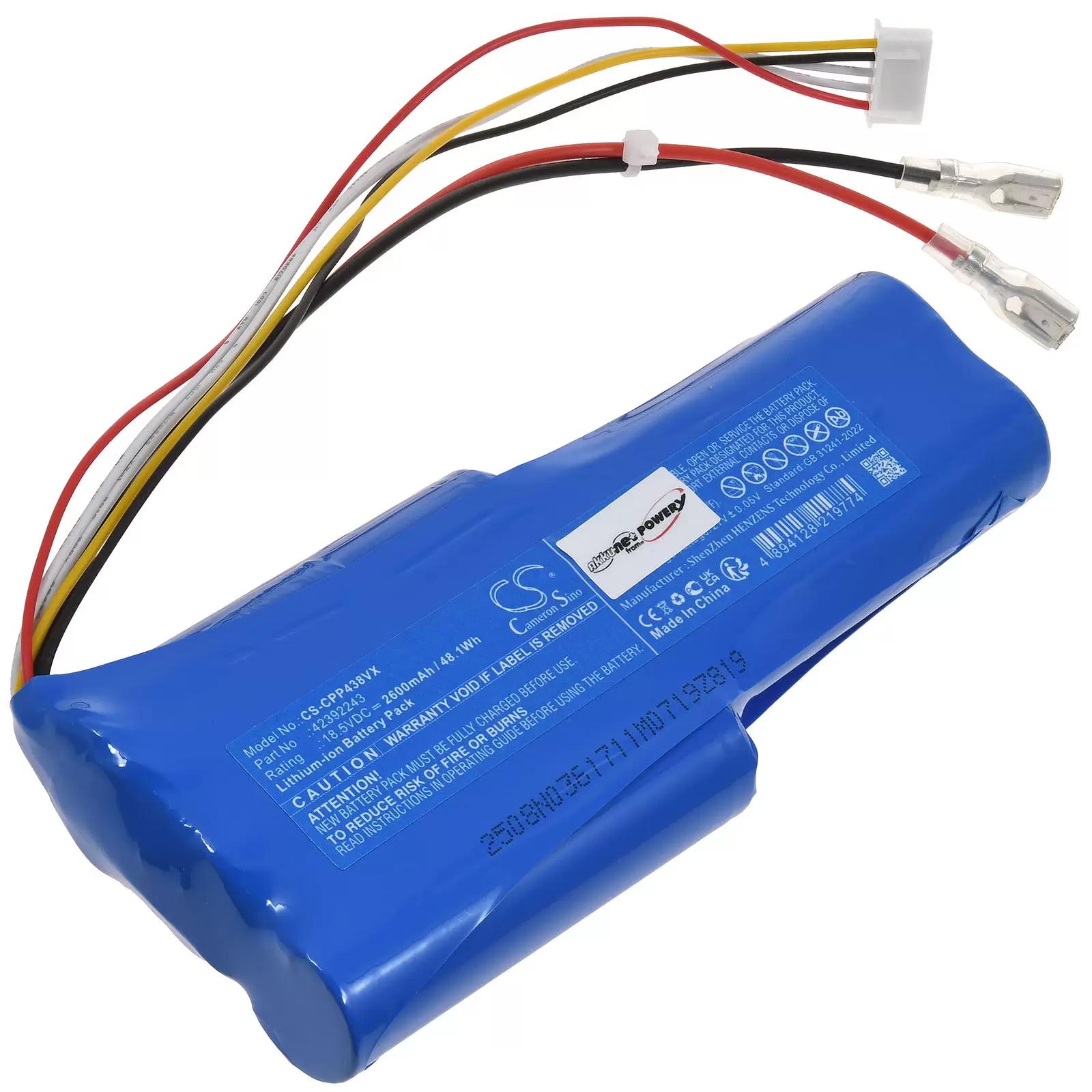 Akku für Hand-Staubsauger Concept VP4380 / Typ 42392243