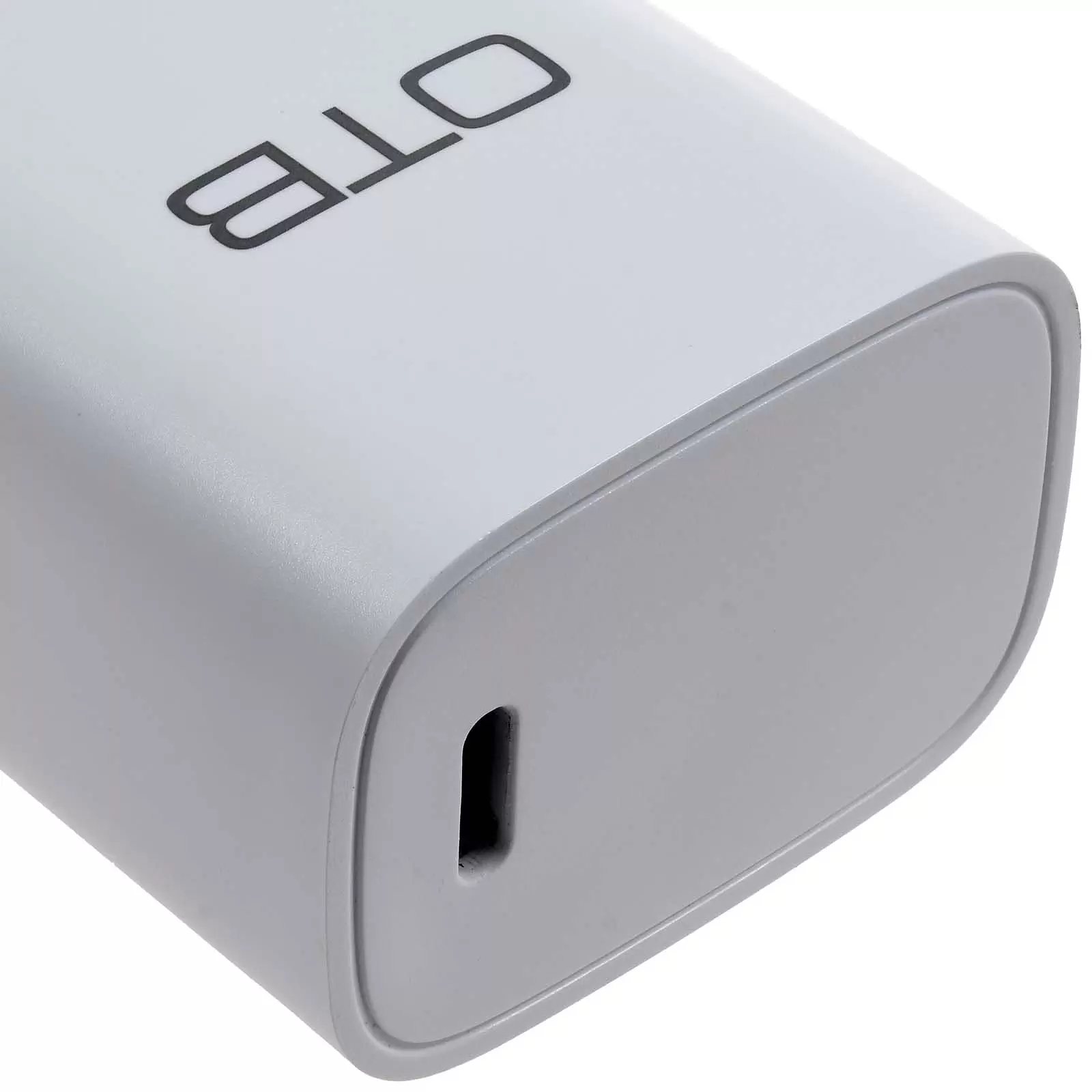 Ladeadapter mit USB-C Type-C 5V 3,0A Weiß für Geräte mit USB-C Ladeanschluss