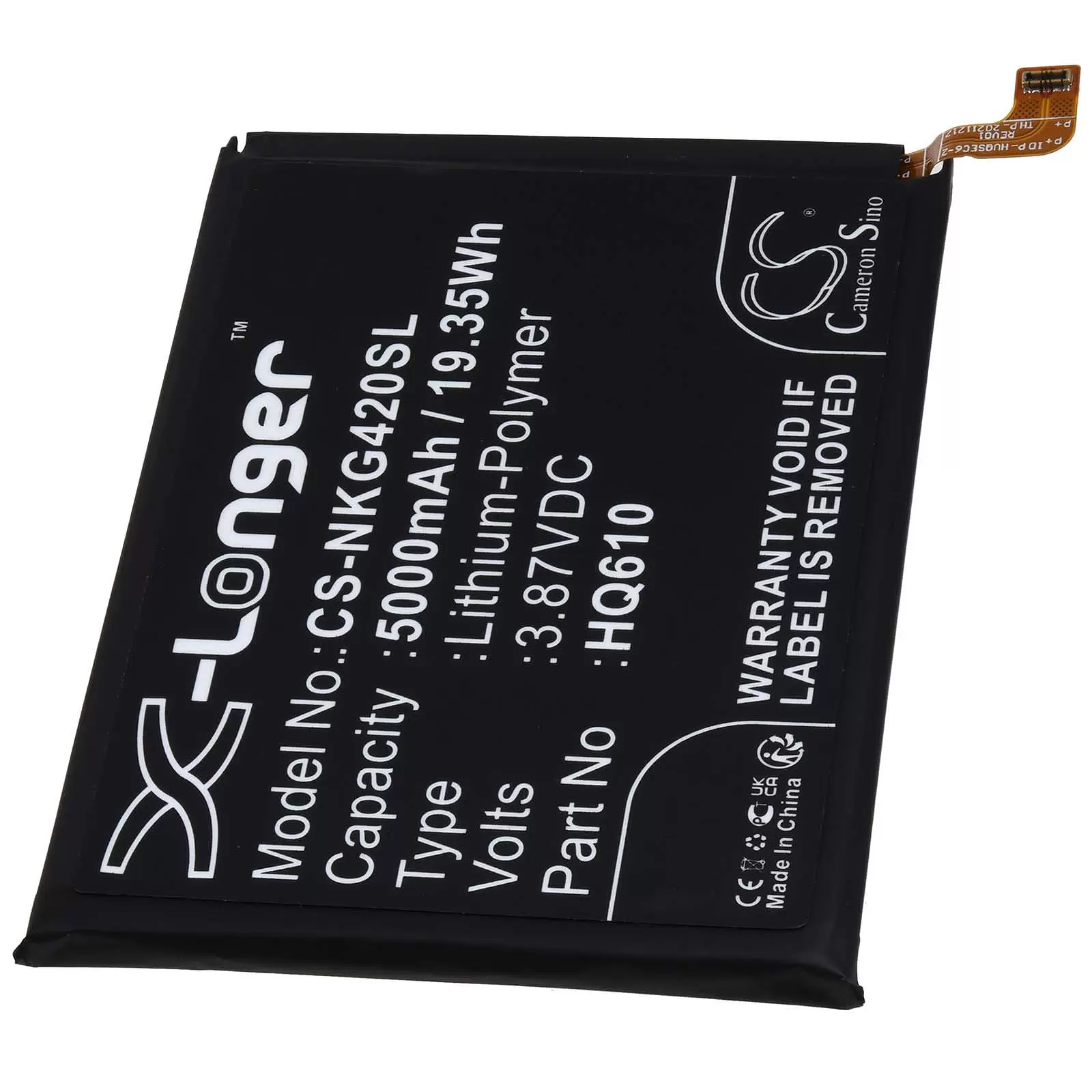 Akku passend für Smartphone Handy Nokia G42 5G Typ HQ610
