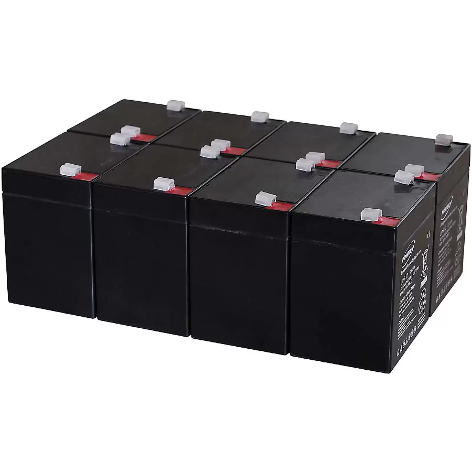 Powery Blei-Gel-Akku für USV APC RBC43 5Ah 12V Powery Blei-Gel-Akku für USV APC RBC43 5Ah 12V