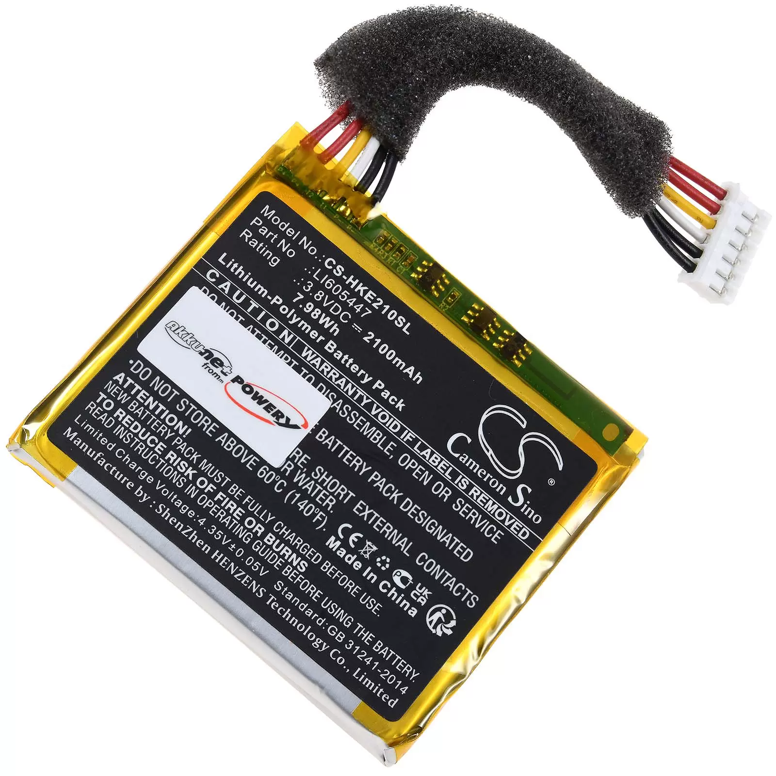 Akku passend für Bluetooth Lautsprecher Harman Kardon Esquire Mini 2 Typ LI605447 Akku passend für Bluetooth Lautsprecher Harman Kardon Esquire Mini 2 Typ LI605447