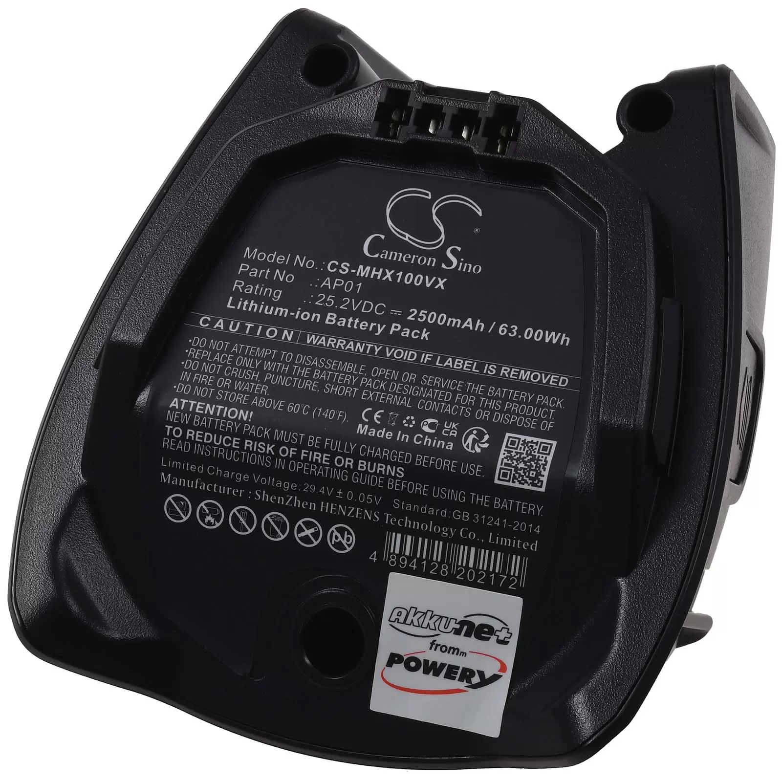 Akku passend für Staubsauger Miele Triflex HX1 Triflex HX2 Typ AP01 Akku passend für Staubsauger Miele Triflex HX1 Triflex HX2 Typ AP01