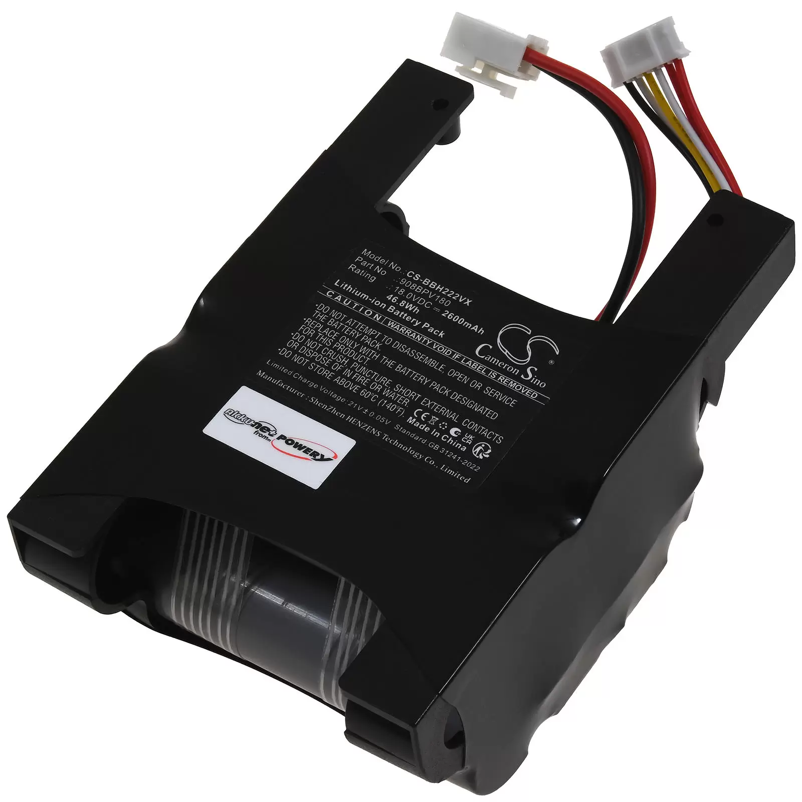 Akku passend für Bosch Readyy'y 20V Max BCHF220 BCHF220B Staubsauger Typ 908BPV180