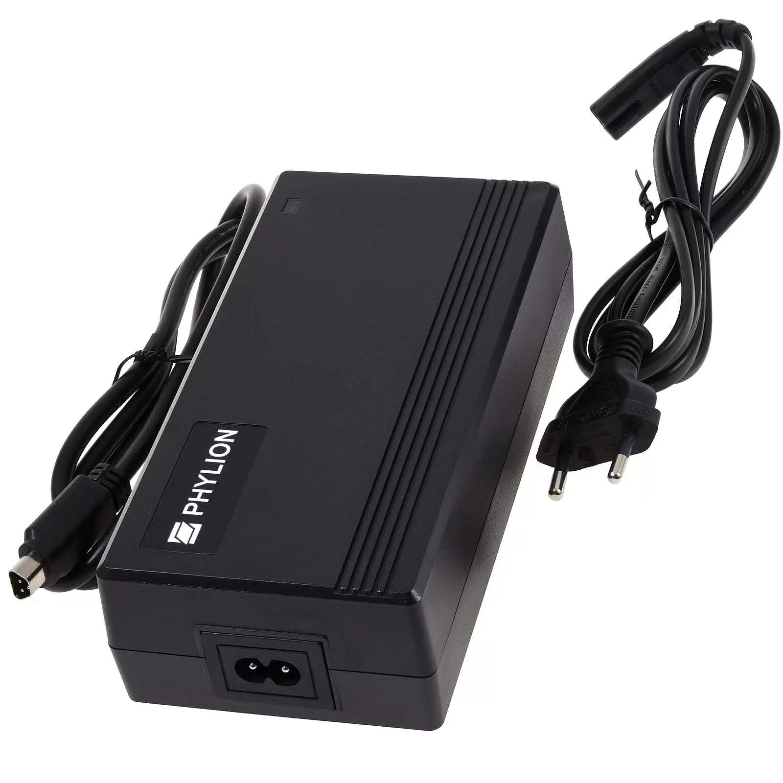 Phylion / Joycube Ladegerät 54,0V / 2,0A - 5-polig trapezförmig Phylion / Joycube Ladegerät 54,0V / 2,0A - 5-polig trapezförmig