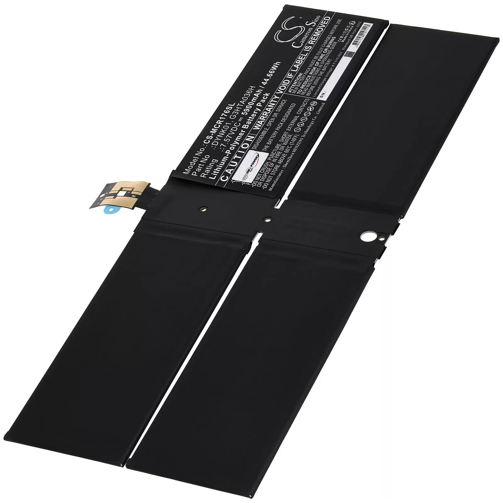 Akku passend für Microsoft Surface 1769 1782 Tablet Typ DYNK01 Akku passend für Microsoft Surface 1769 1782 Tablet Typ DYNK01