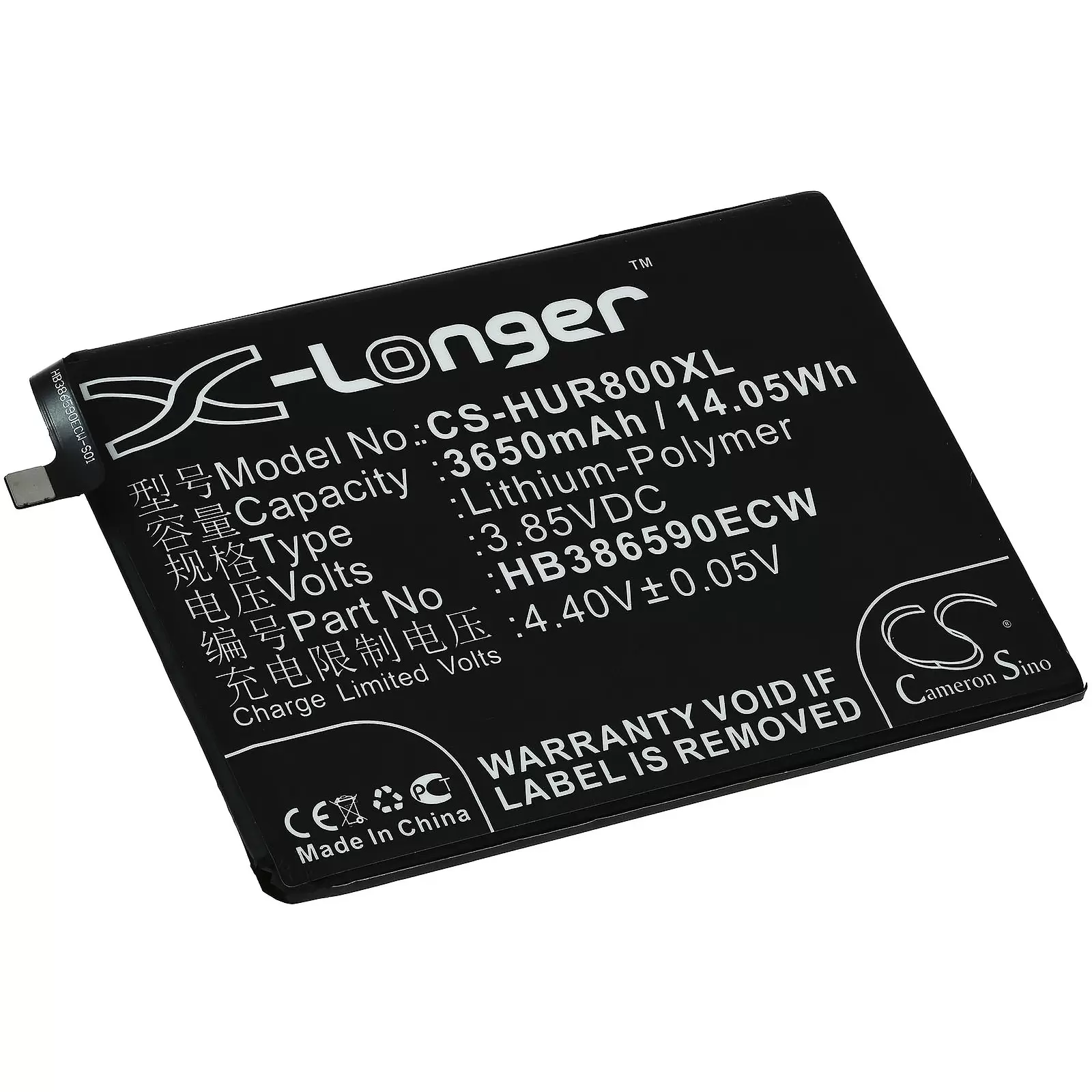 Akku passend für Smartphone Huawei Honor 8X / JSN-L21 / JSN-L23 / JSN-LX2 / Typ HB386590ECW u.a. Akku passend für Smartphone Huawei Honor 8X / JSN-L21 / JSN-L23 / JSN-LX2 / Typ HB386590ECW u.a.