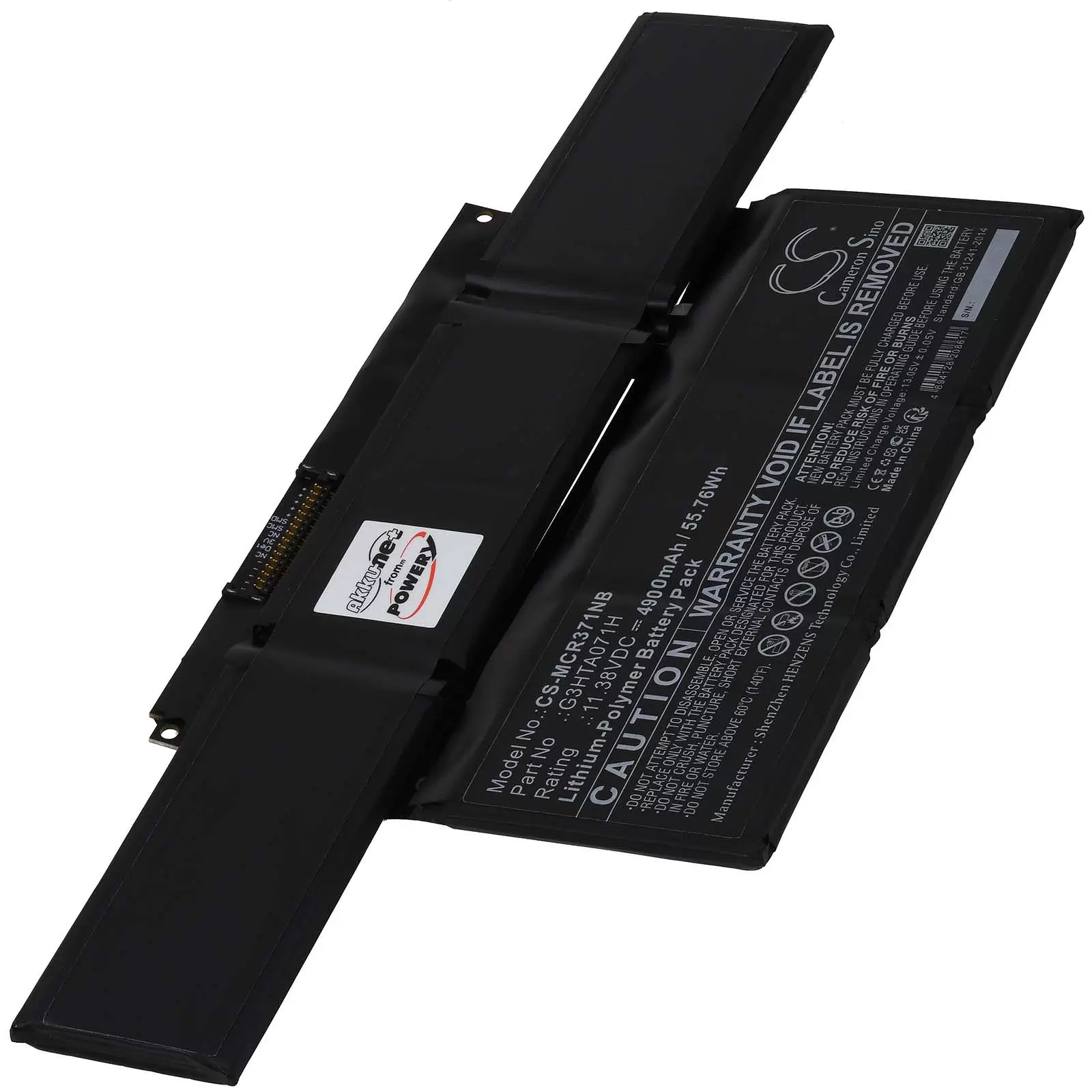 Akku passend für Microsoft Surface Laptop Studio 1964 14.4" Typ G3HTA071H Akku passend für Microsoft Surface Laptop Studio 1964 14.4" Typ G3HTA071H