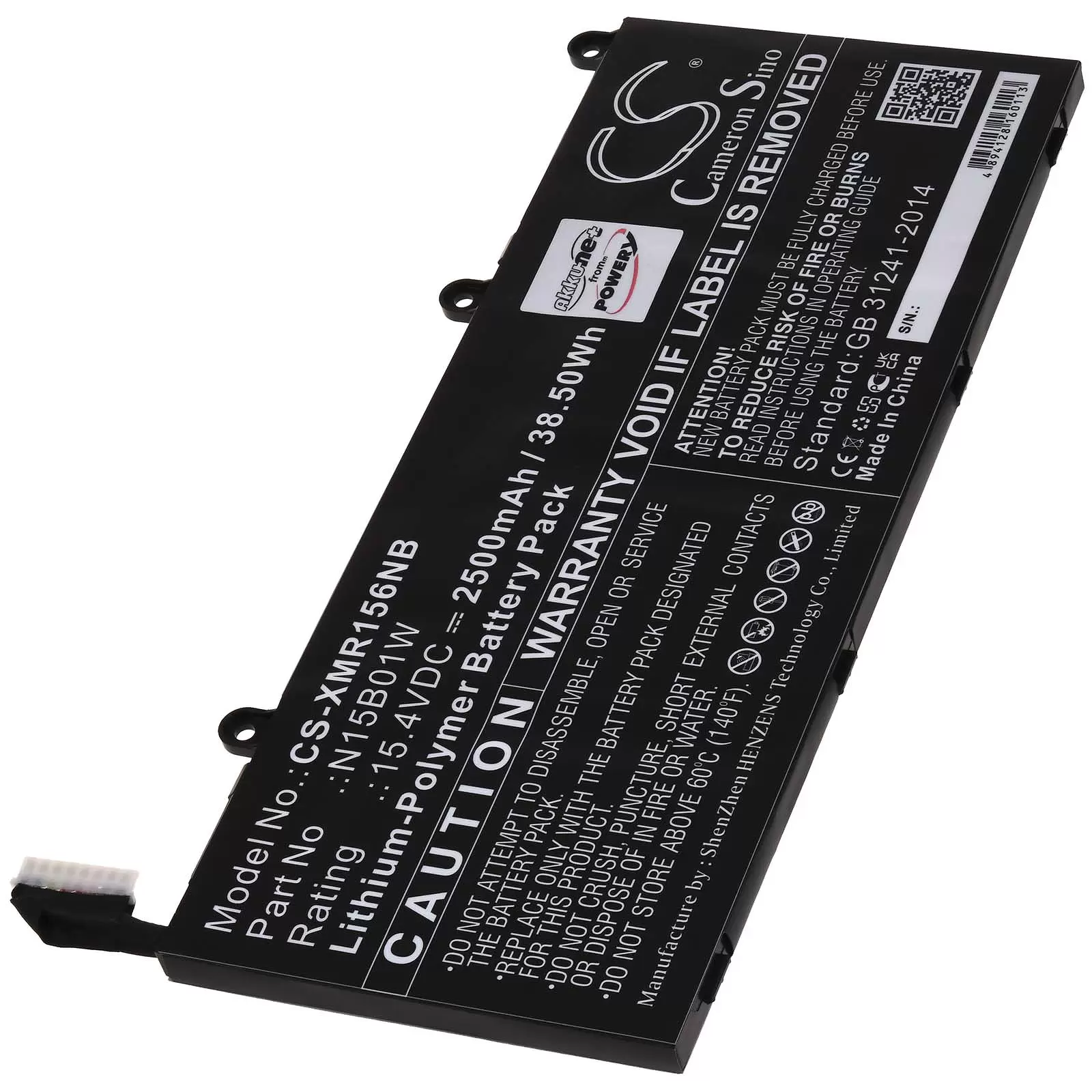 Akku passend für Laptop Xiaomi Mi Ruby 15.6 Typ N15B01W Akku passend für Laptop Xiaomi Mi Ruby 15.6 Typ N15B01W