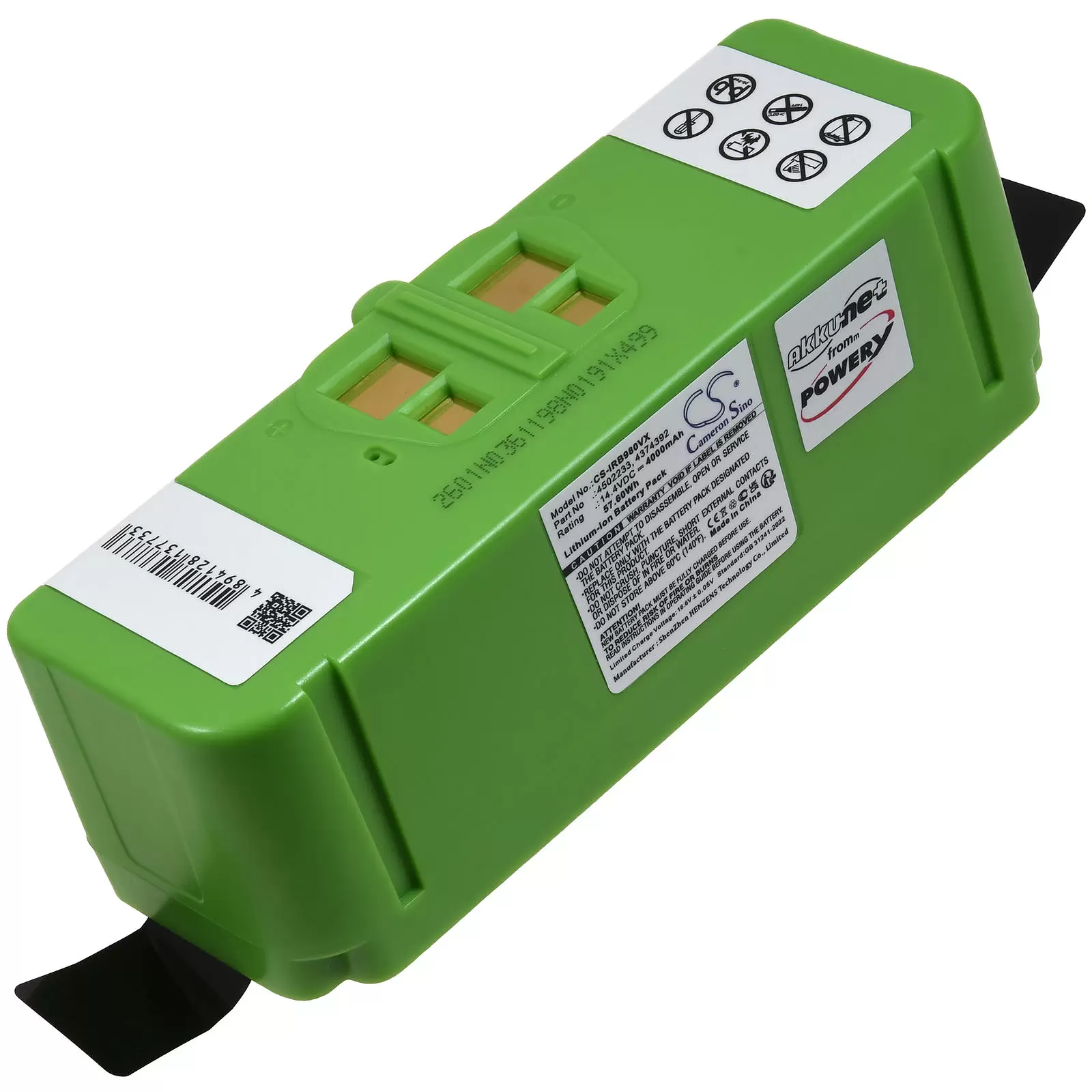 Akku kompatibel mit Staubsaugerroboter iRobot Roomba 960 / Typ 4376392 Akku kompatibel mit Staubsaugerroboter iRobot Roomba 960 / Typ 4376392