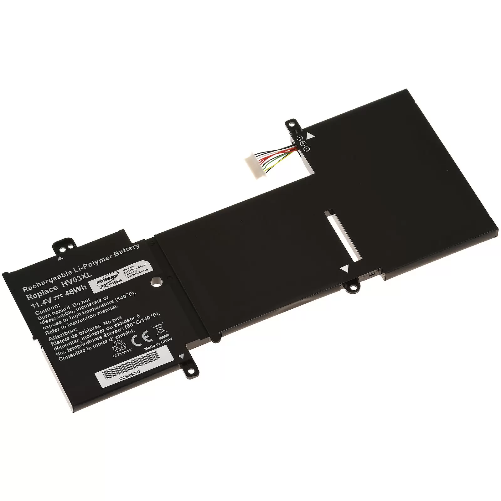 Akku passend für Laptop HP HV03 / HV03XL / Typ HSTNN-LB7B u.a. Akku passend für Laptop HP HV03 / HV03XL / Typ HSTNN-LB7B u.a.