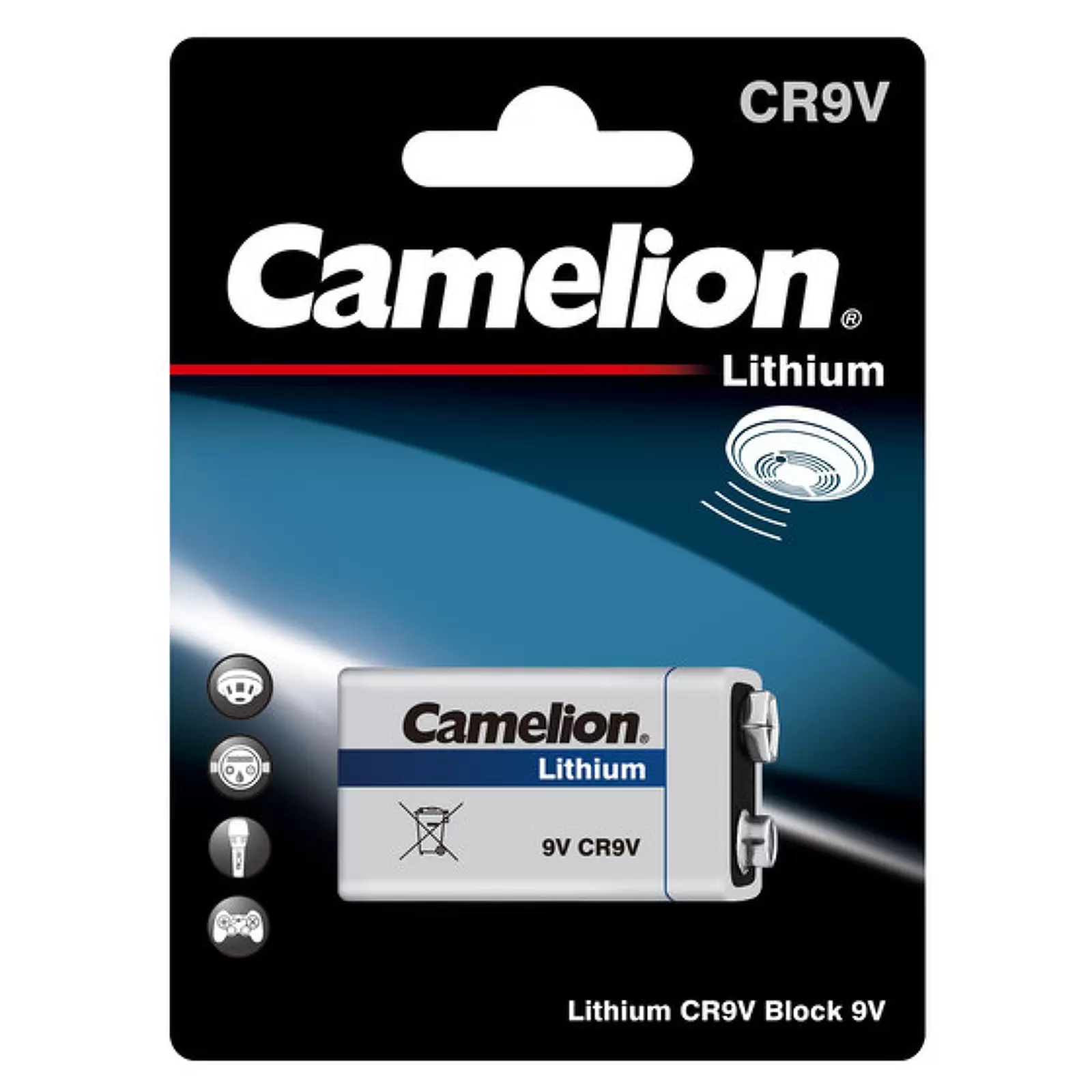 Camelion Lithium Batterie ER9V 9V-Block Blister